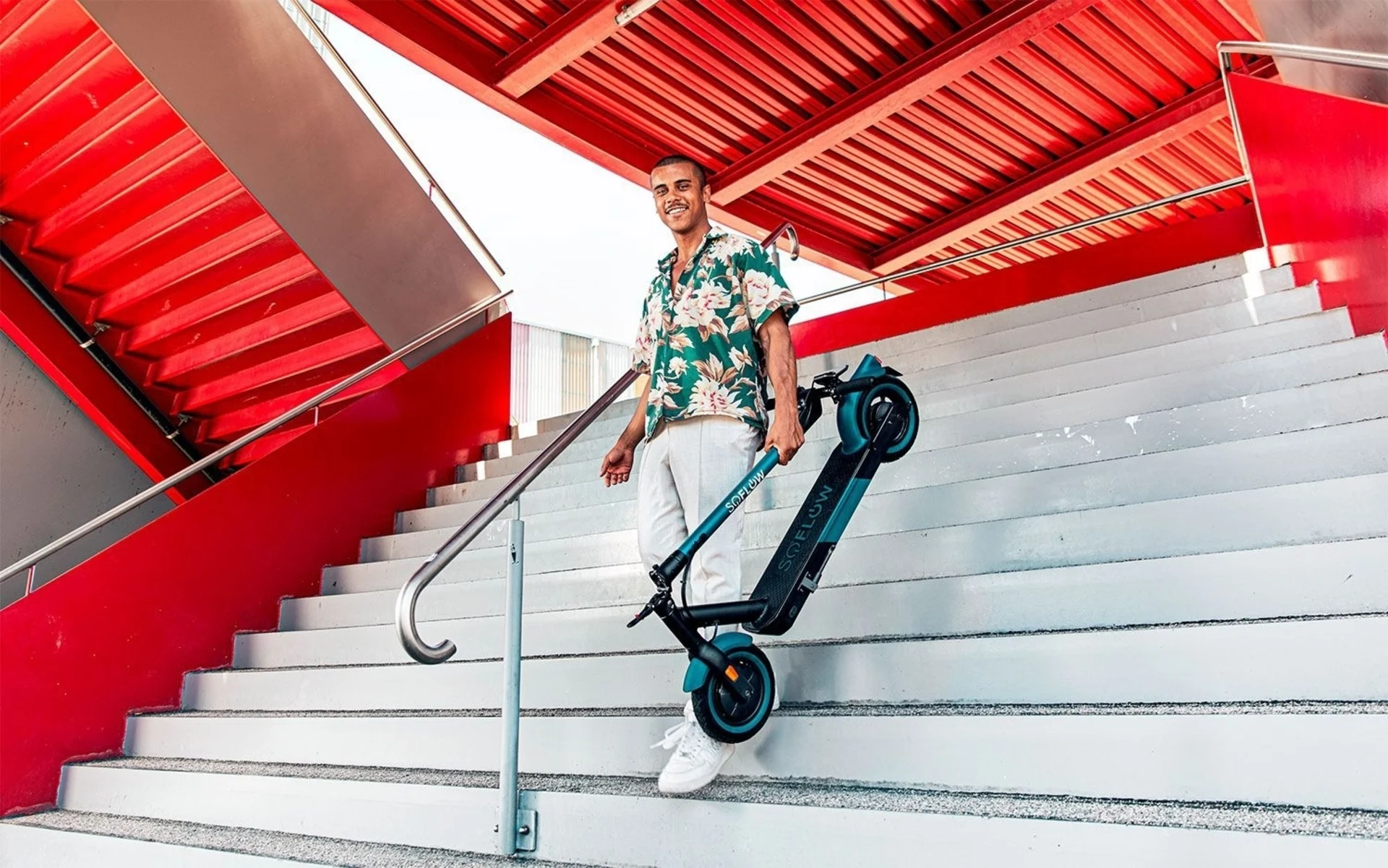 SoFlow S06 klappbarer E-Scooter / Elektroroller mit Straßenzulassung