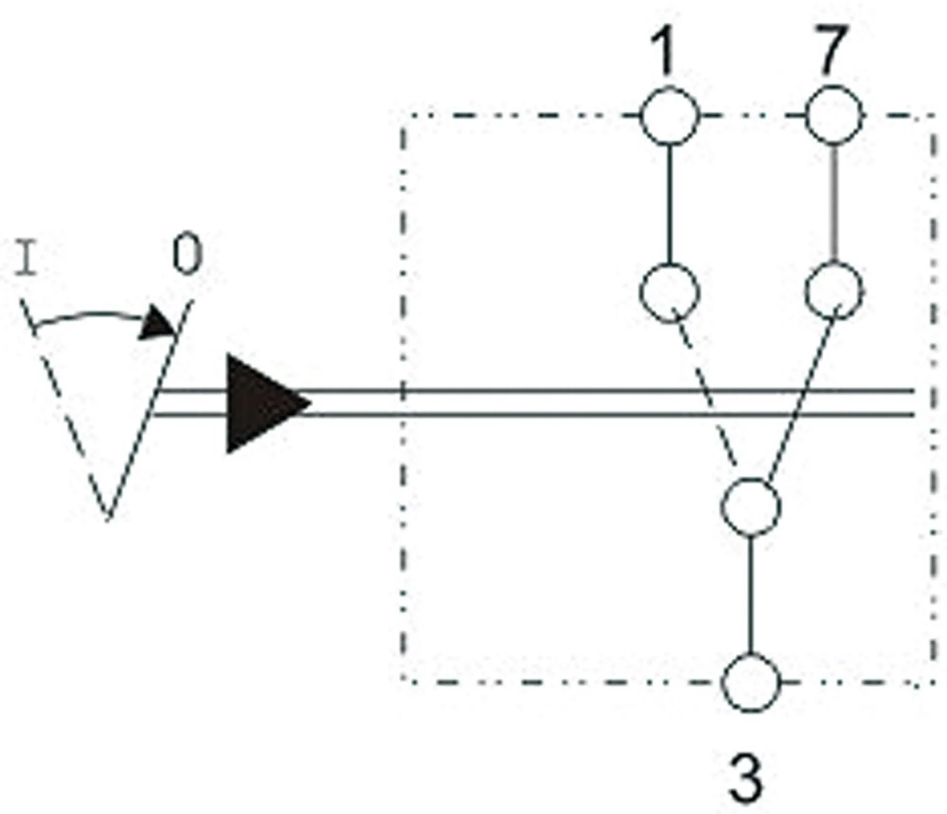 Steckdose 13-pol. 12V mit 2x Microschalter DIN72570 / ISO11446