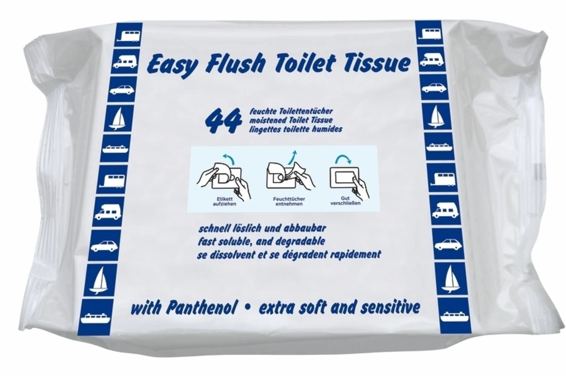 Yachticon Feuchte Toilettentücher