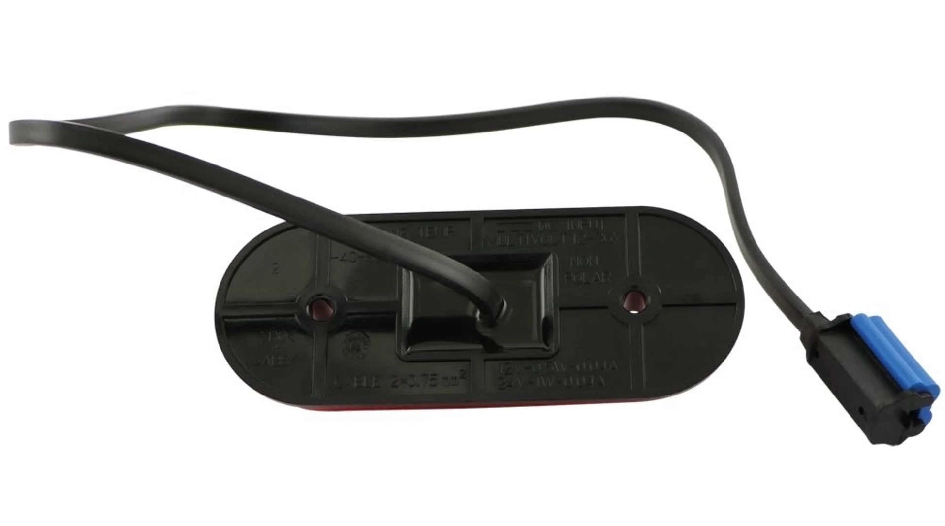 Feu de position LED Unipoint rouge 12/24V Feu de position LED Unipoint rouge 12/24V