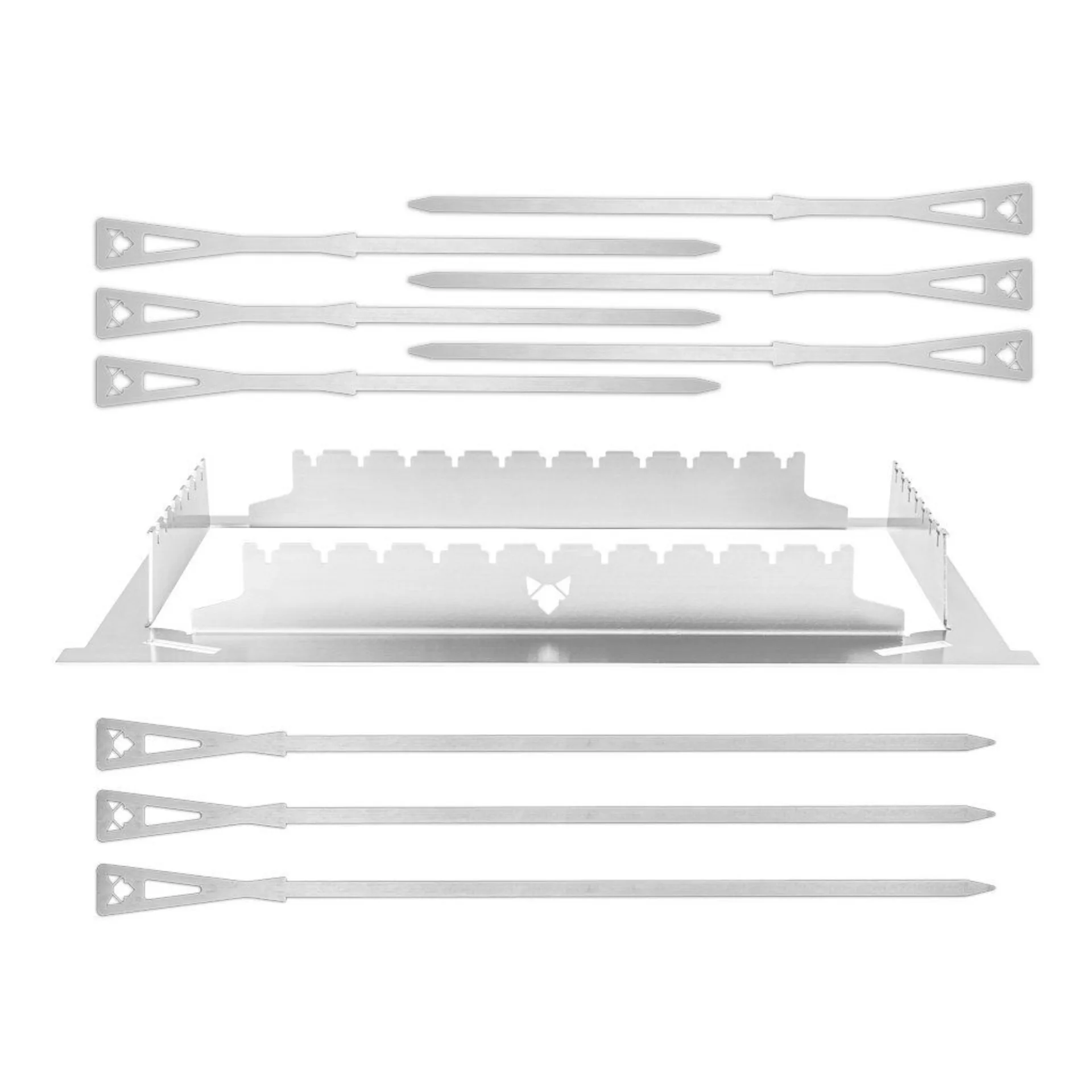 Lot de supports pour brochettes Fennek pour le barbecue Fennek 2.0 Lot de supports pour brochettes Fennek pour le barbecue Fennek 2.0