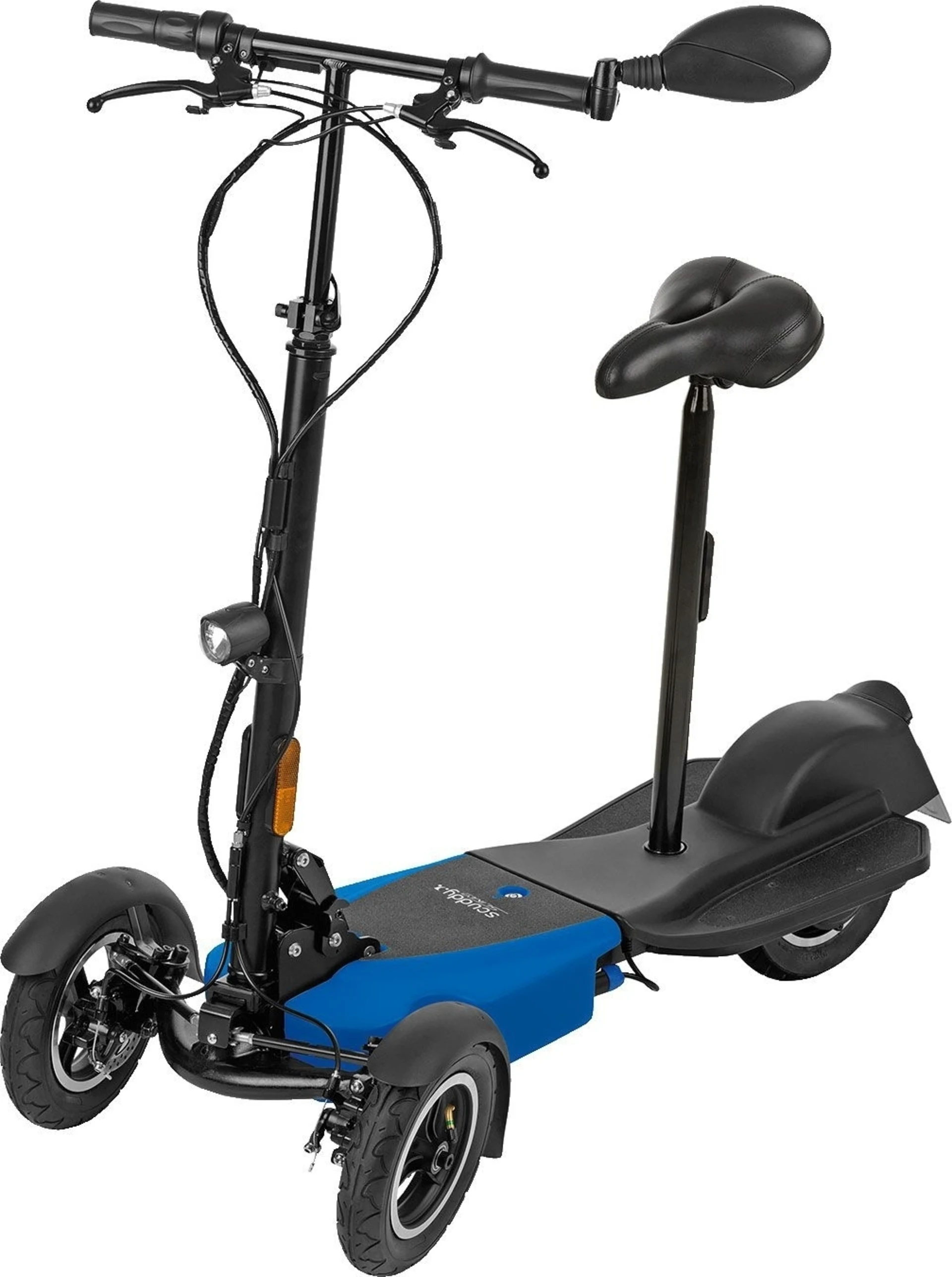 Scuddy Slim V3 trottinette électrique pliante bleue