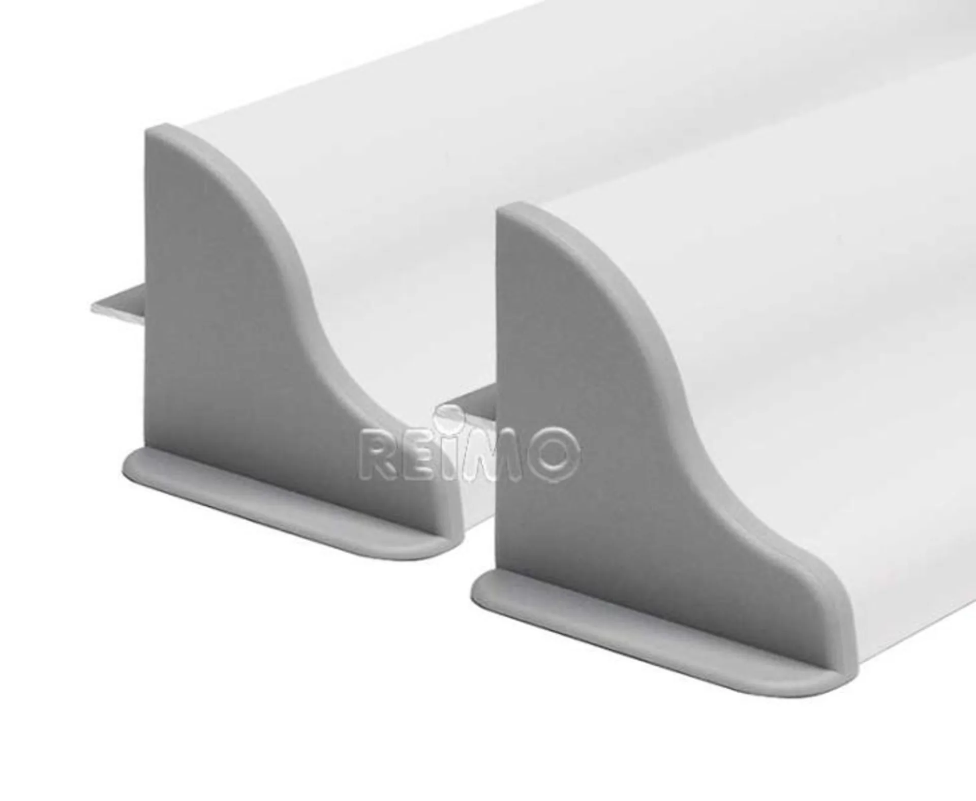 Kit de montage en aluminium pour panneau solaire - largeur jusqu'à 550 mm - blanc
