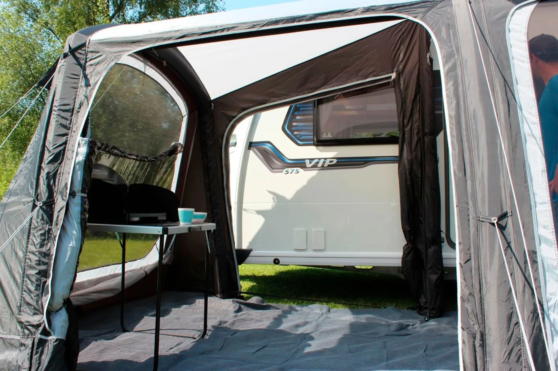 Outdoor Revolution Cayman Classic MK2 F/G Auvent léger Low Mid 180 à 240 cm