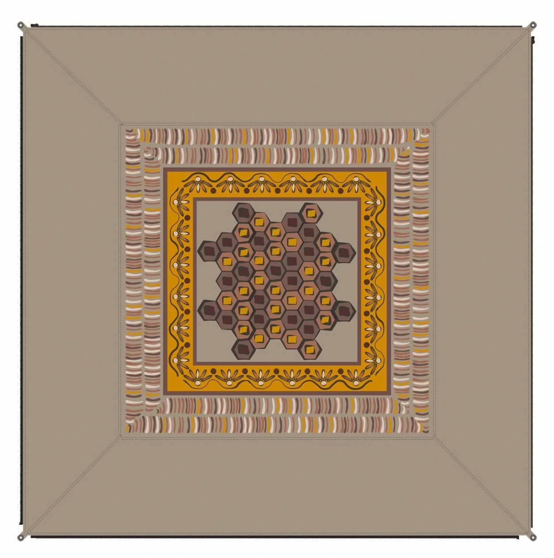 Tapis Bent Zip-Carpet Afrique