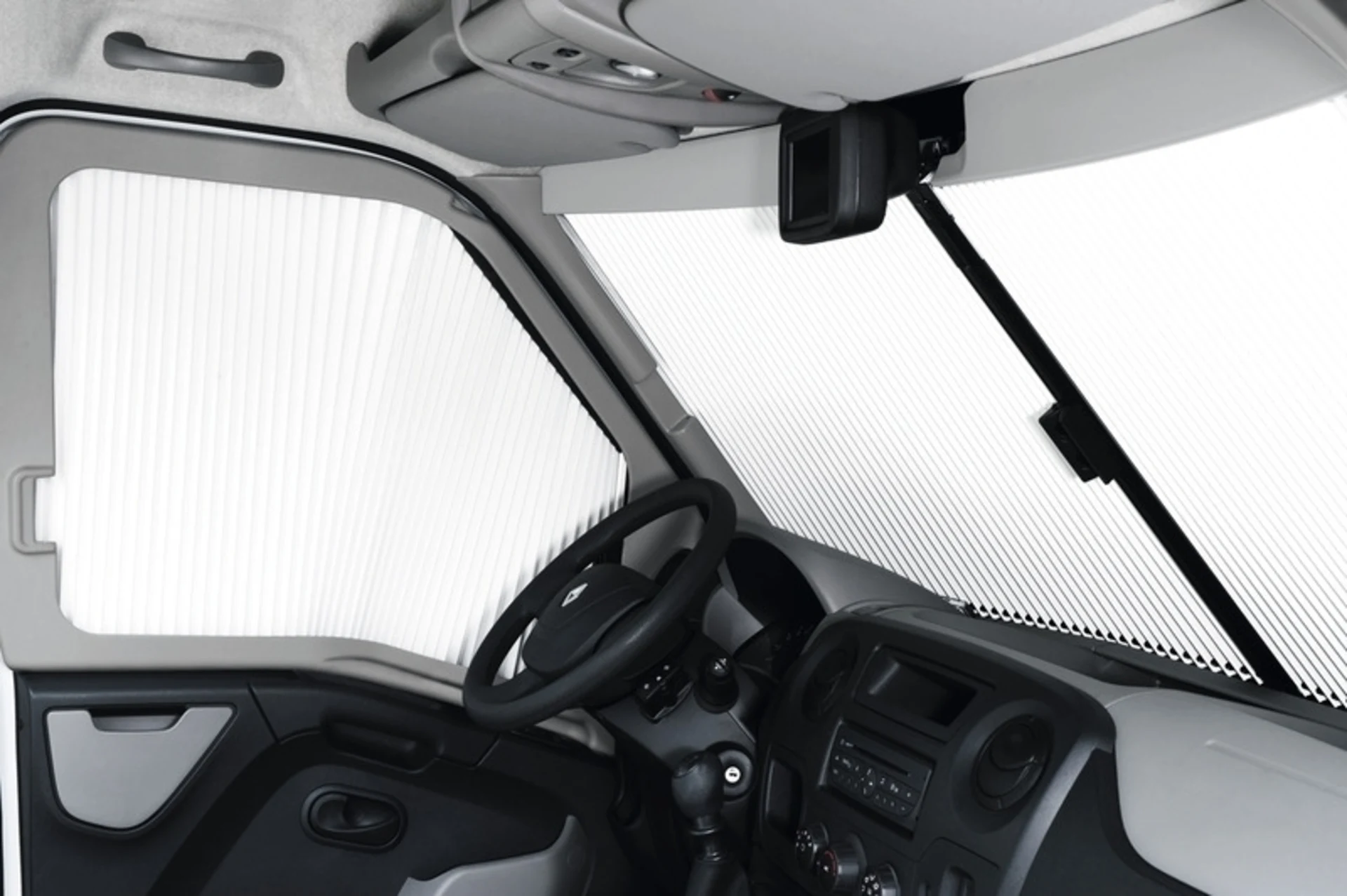REMIfront store pare-brise pour Renault Master avec ou sans rétroviseur intérieur