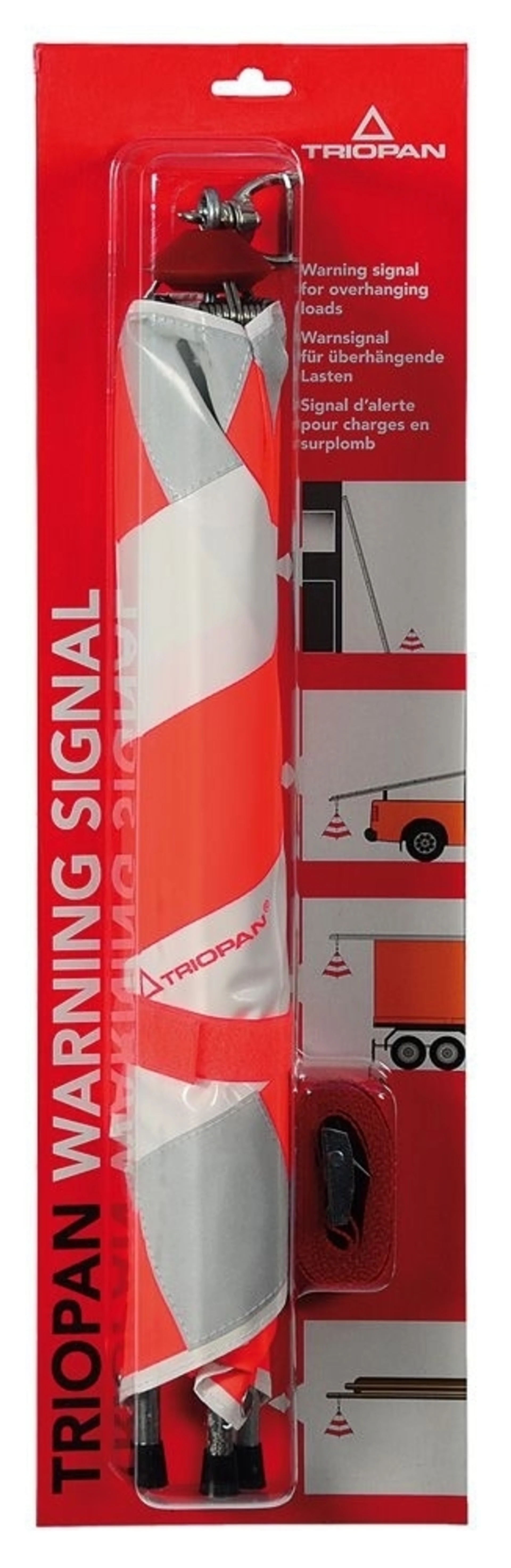 Triopan - Signal d'avertissement 3-dimensions N, pliable