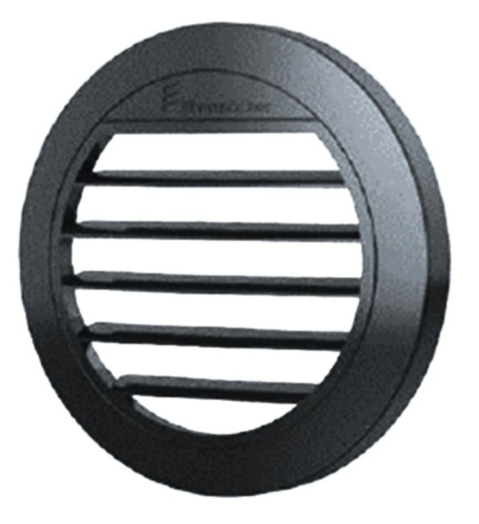 Diffuseur plat pour chauffage autonome Airtronic D2, Ø50/60mm, noir
