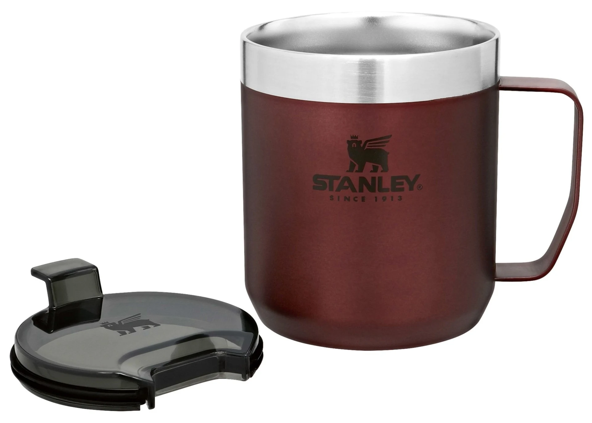 Tasse de camping Stanley Stay-Hot Camp Mug 350 ml Wine