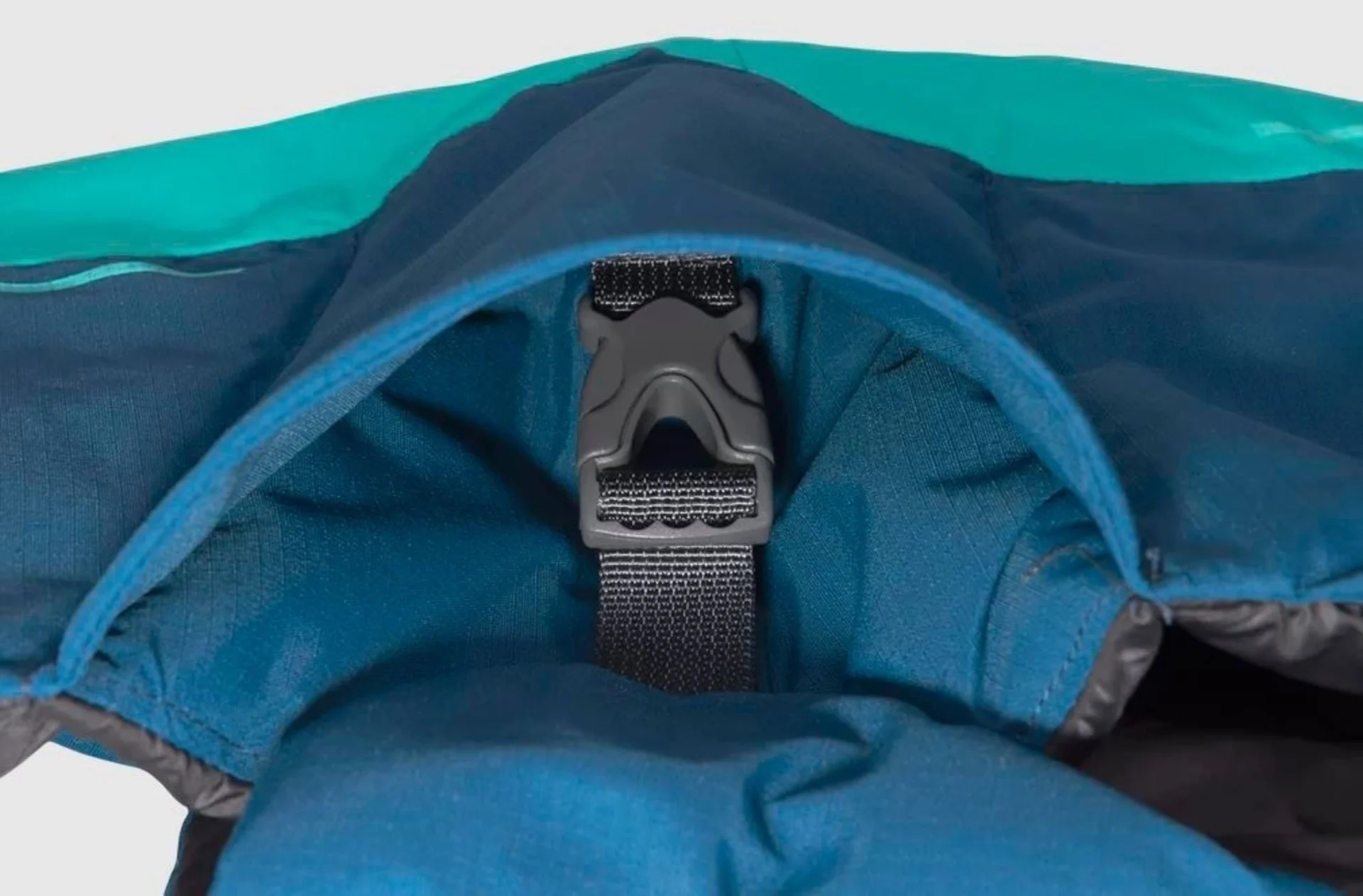 Ruffwear Vert Hundejacke wasserdicht M 69–81 cm Aurora Teal