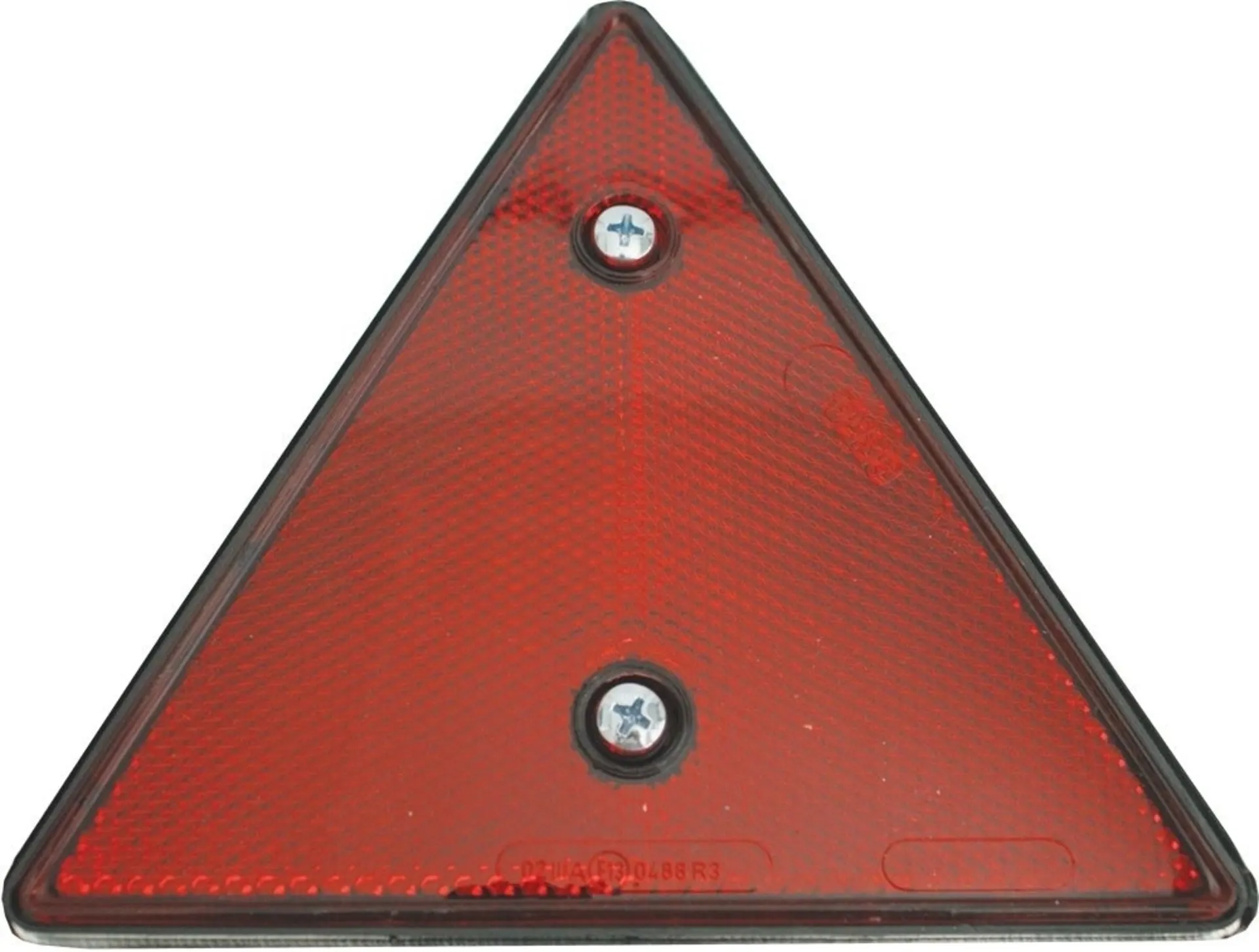 GEKA - Dreieckrückstrahler Alu-Gehäuse 2 x M5 x 10 / Abstand: 70 mm