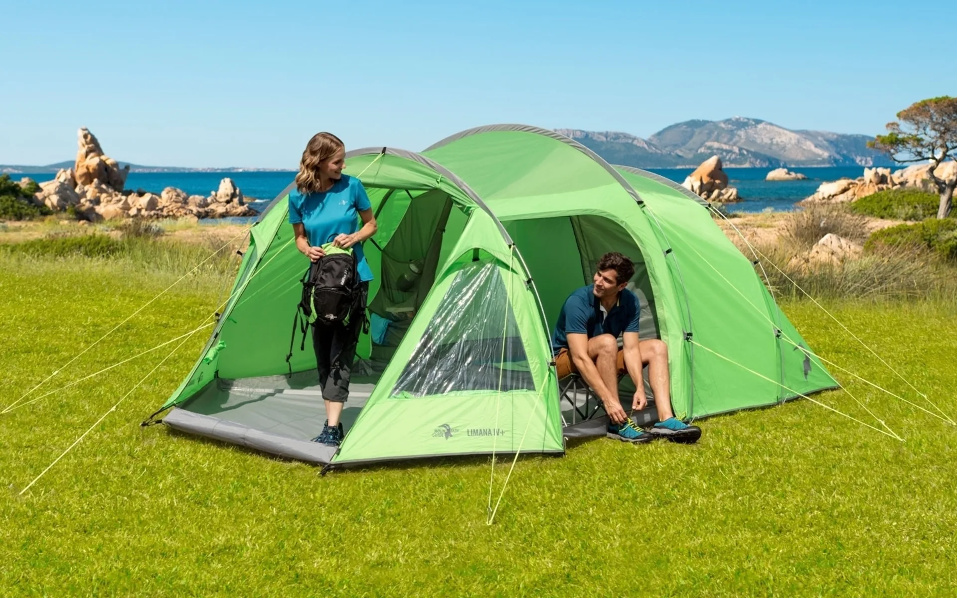 Mountain Guide Limana IV+ Tente tunnel