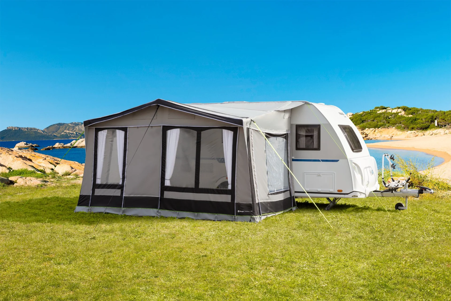 Berger Sirmione Air 500 cm, tente de voyage gonflable