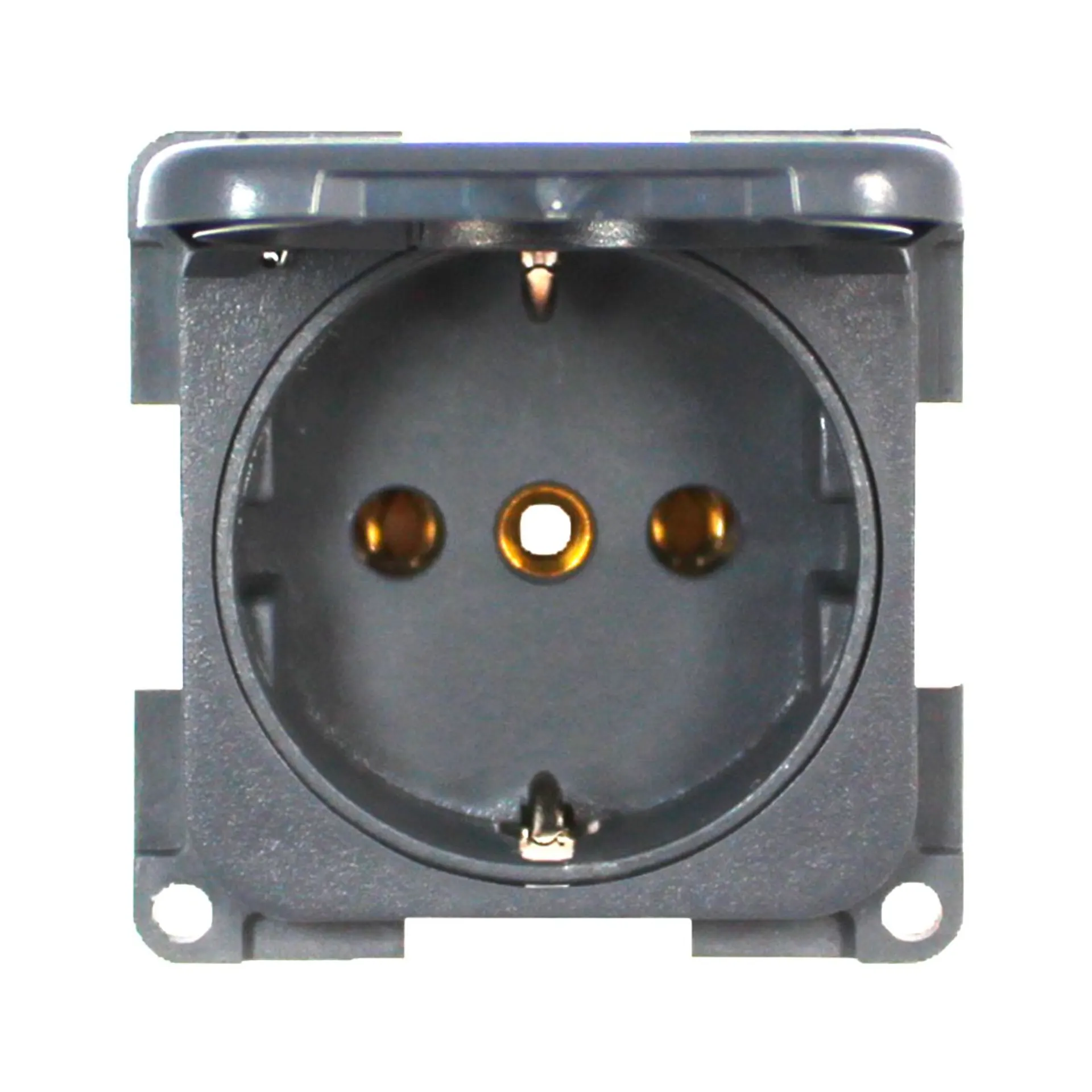 Prise à encastrer Schiefer 230V pour l'Allemagne, la Suisse, la Grande-Bretagne, la Belgique et la France