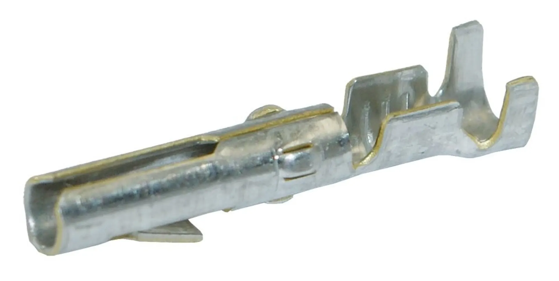 Rundsteckhülse AMP m.Nase f. BMW/VW ø 2.0mm Länge: 17.6mm Rundsteckhülse AMP m.Nase f. BMW/VW ø 2.0mm Länge: 17.6mm