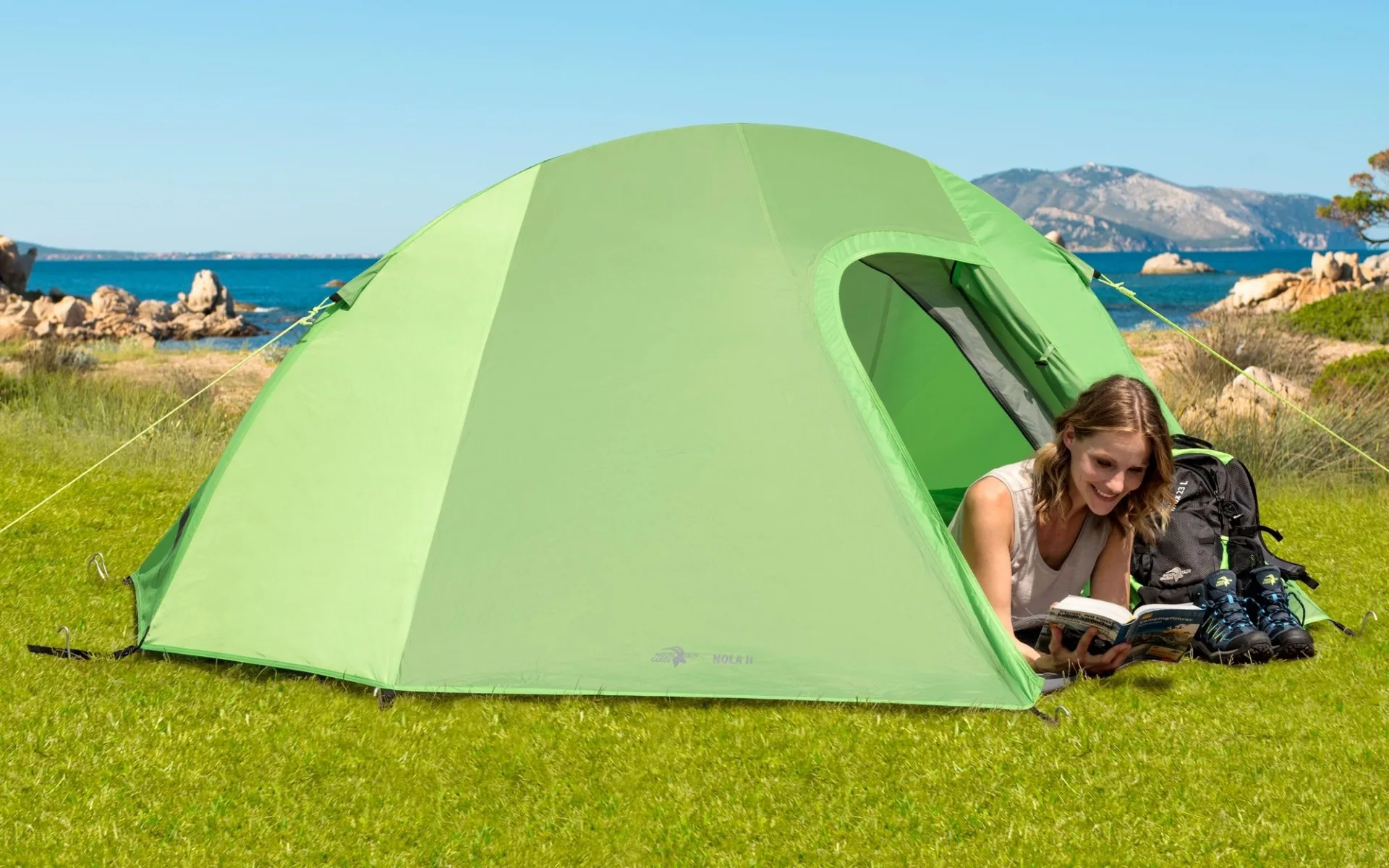 Mountain Guide Nola II Alu Tente de trekking