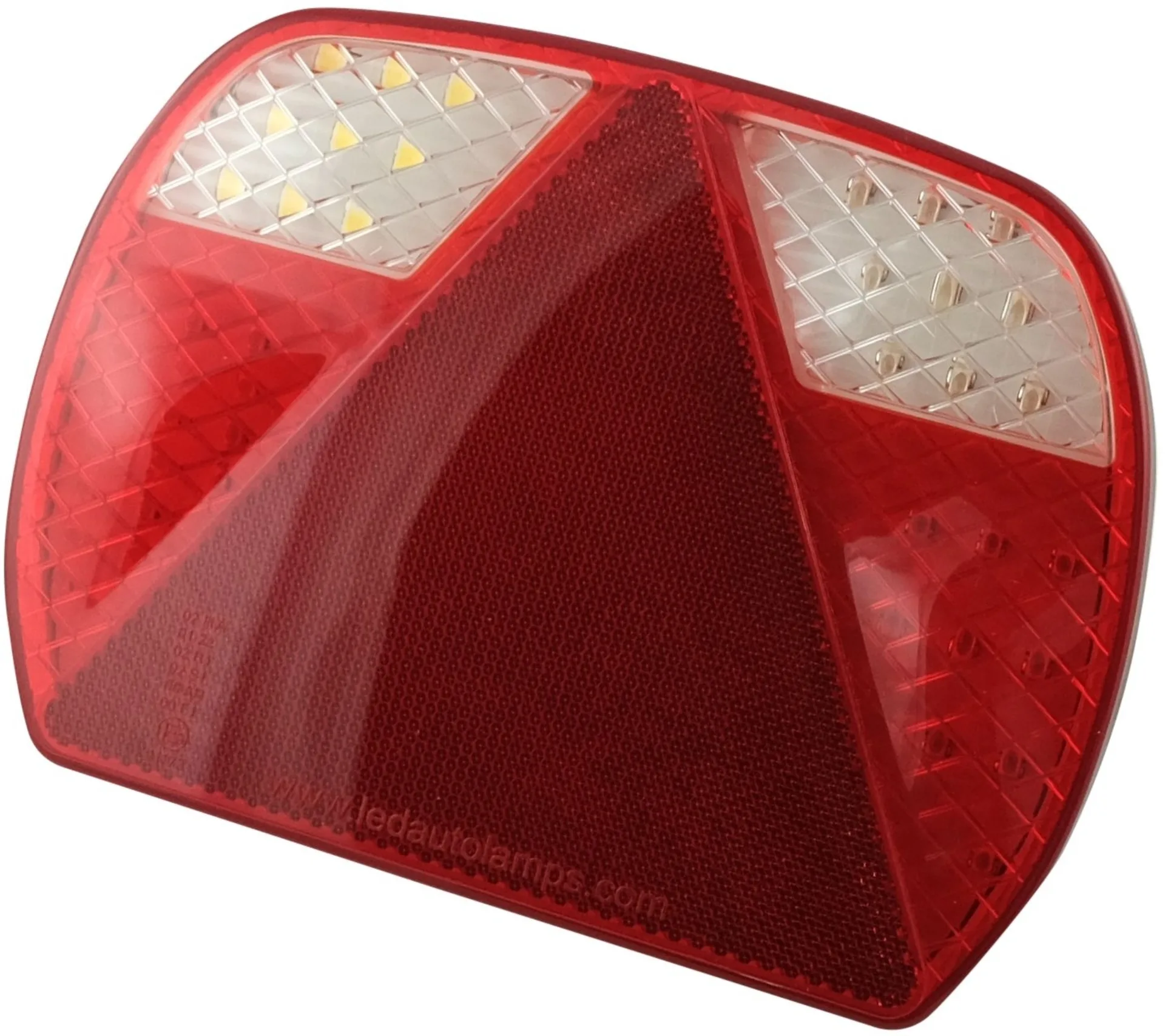LED-Autolamps - LED-Schlussleuchte 12/24 V rechts 195 x 148 x 22 mm, IP67, Garantie 5 Jahre LED-Autolamps - LED-Schlussleuchte 12/24 V rechts 195 x 148 x 22 mm, IP67, Garantie 5 Jahre