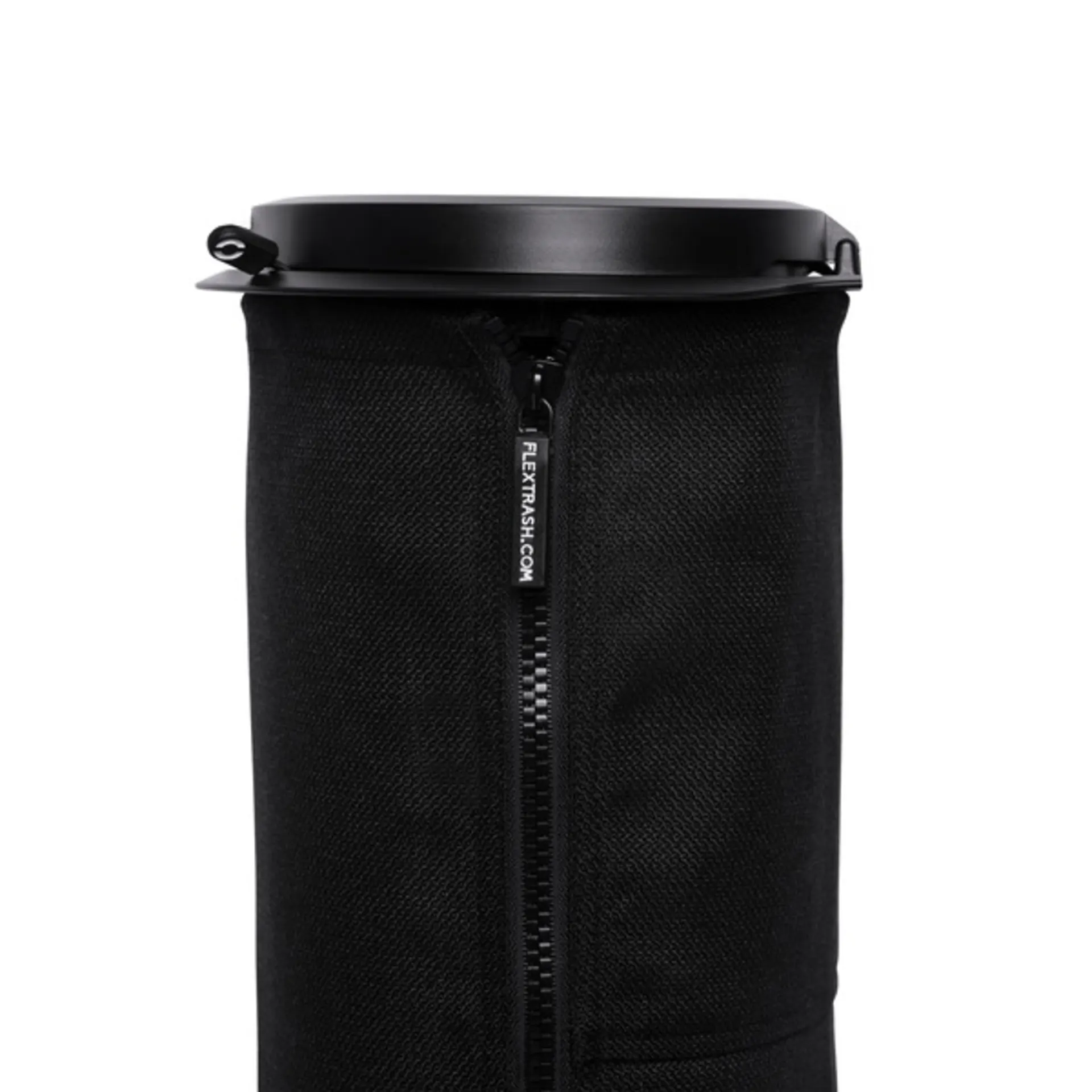 Flextrash Mülleimer, 3L, schwarz, biologisch abbaubares Material
