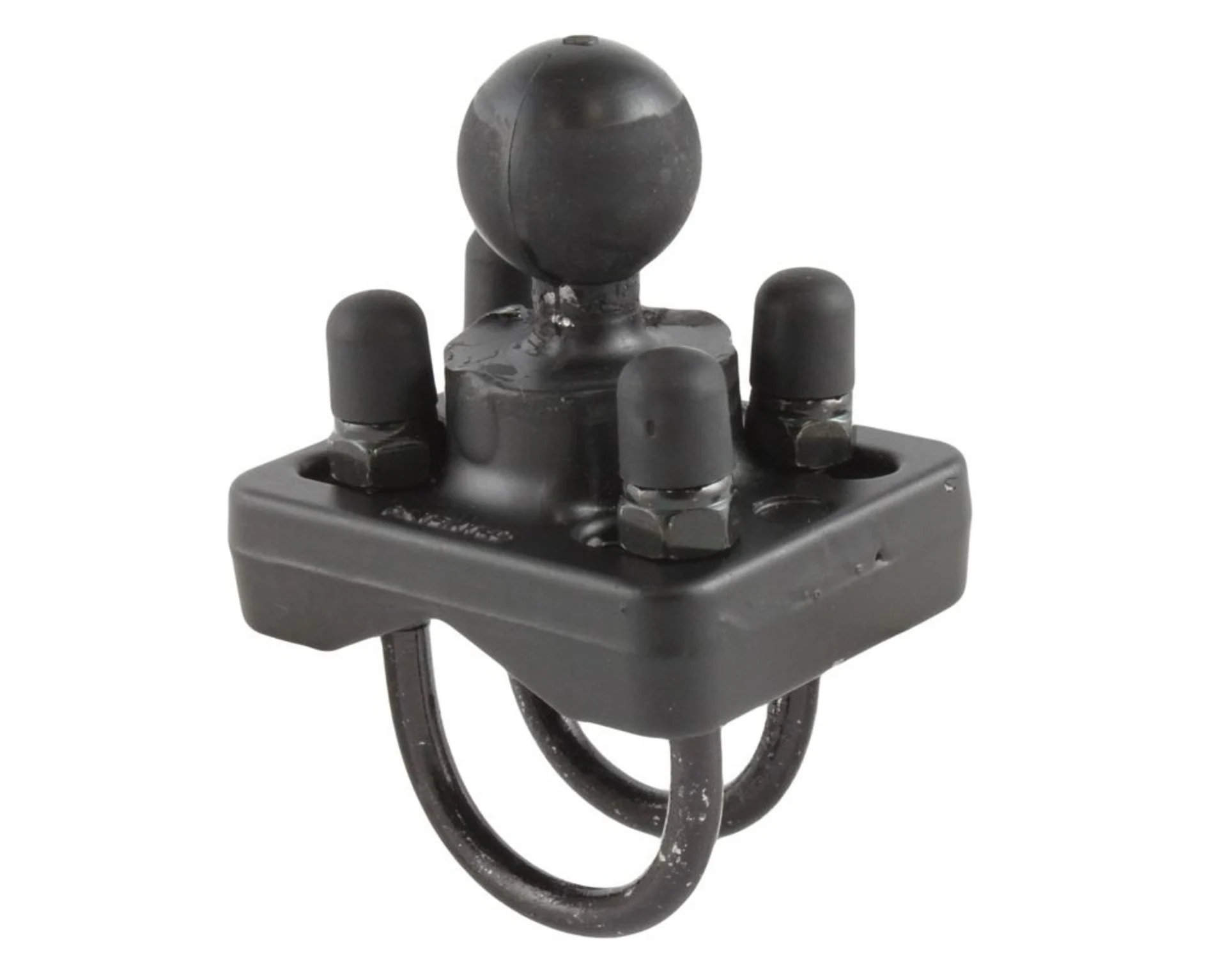 RAM Mounts Doppel-Rohr-Klemme, B-Kugel (1“) ø 19.1 - 31.8 mm