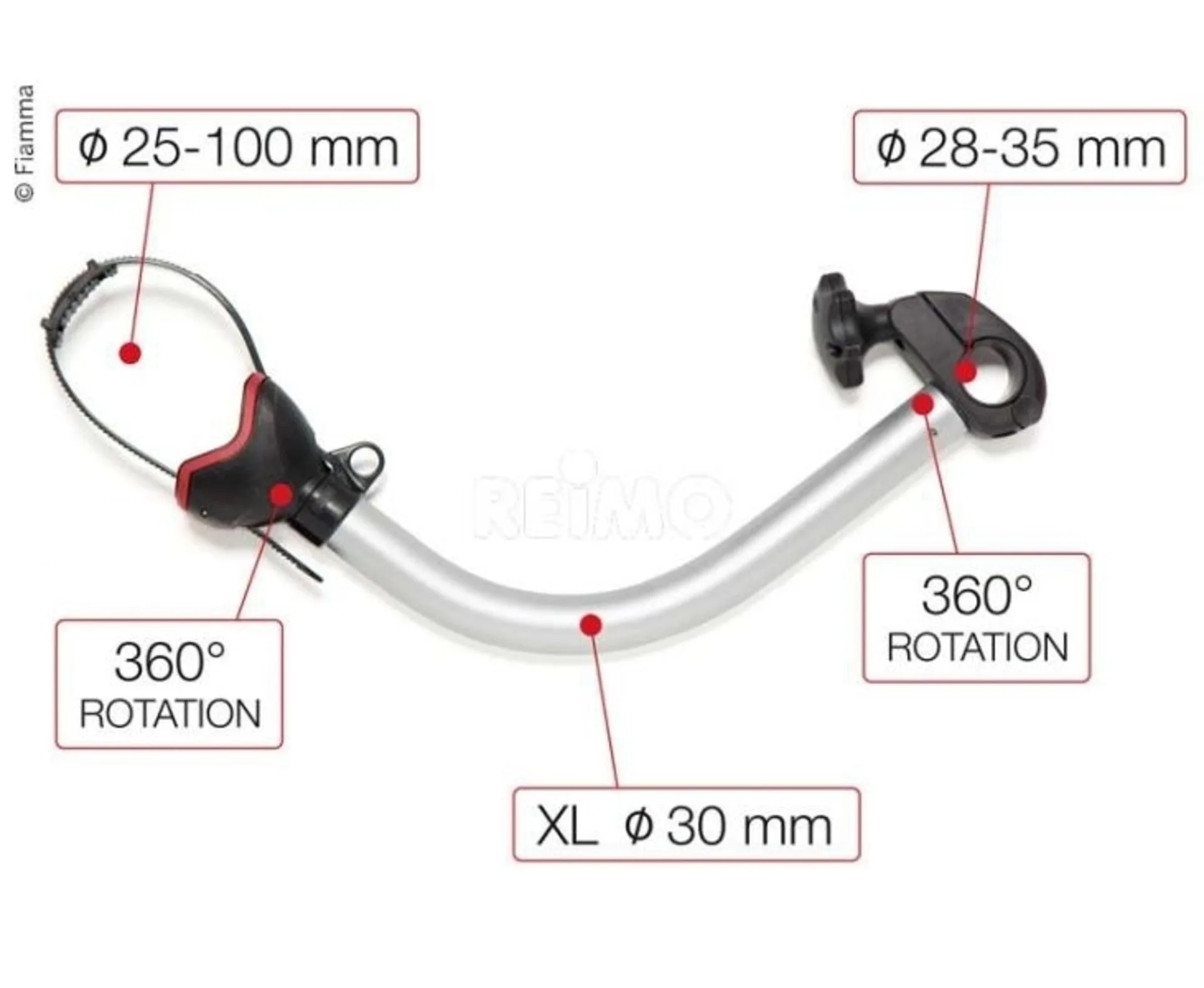 Fiamma Radblockierungssystem Bike-Block Pro S D1