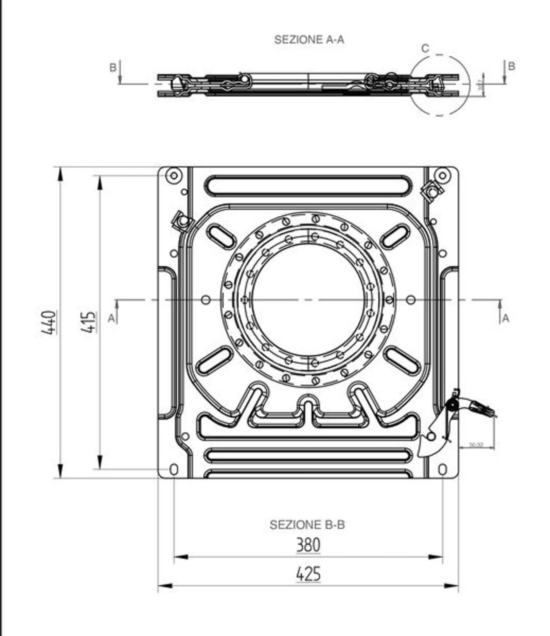 Drehkonsole für Fahrersitz Mercedes Sprinter und VW LT