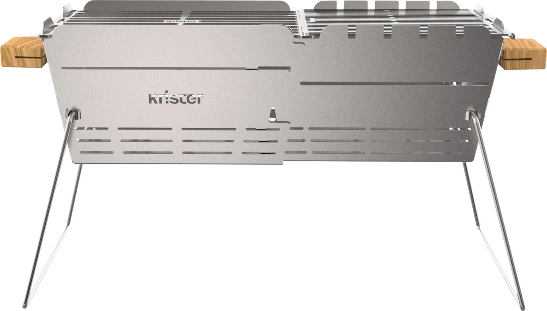 Knister Premium ausziehbarer Holzkohlegrill