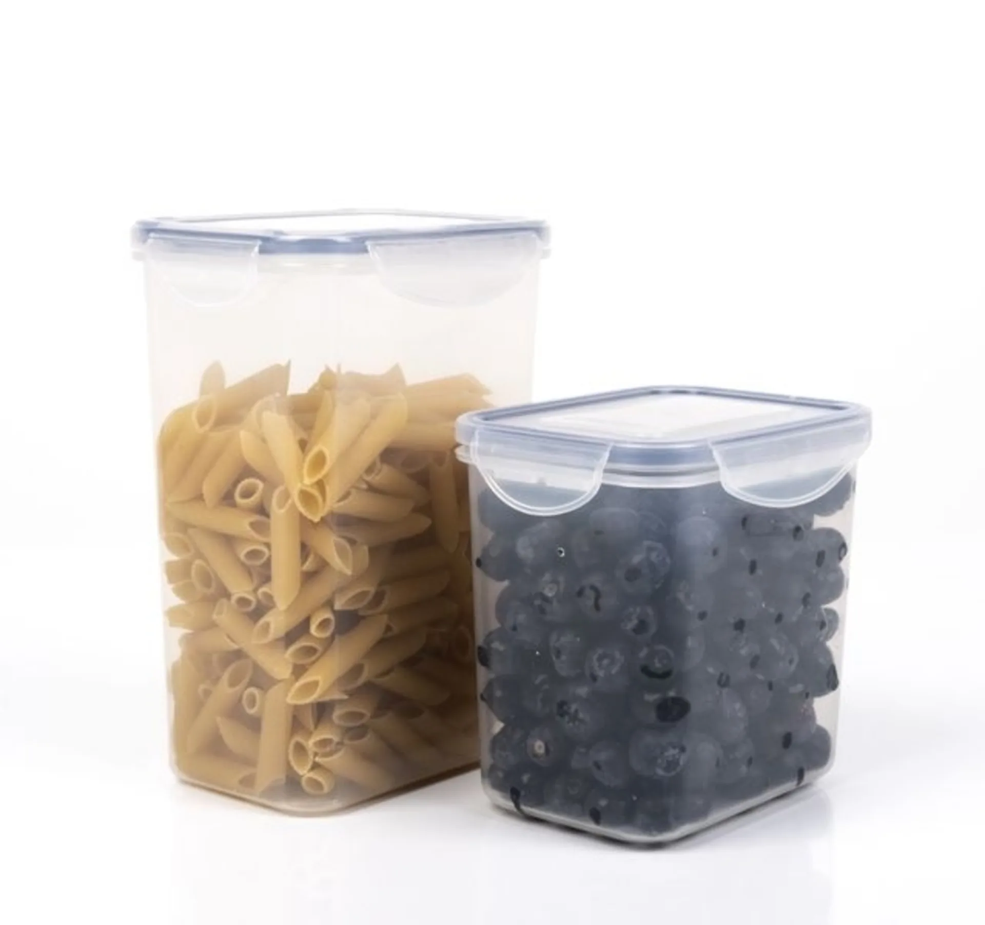 Boîte de conservation transparente avec couvercle - 1.3 litre