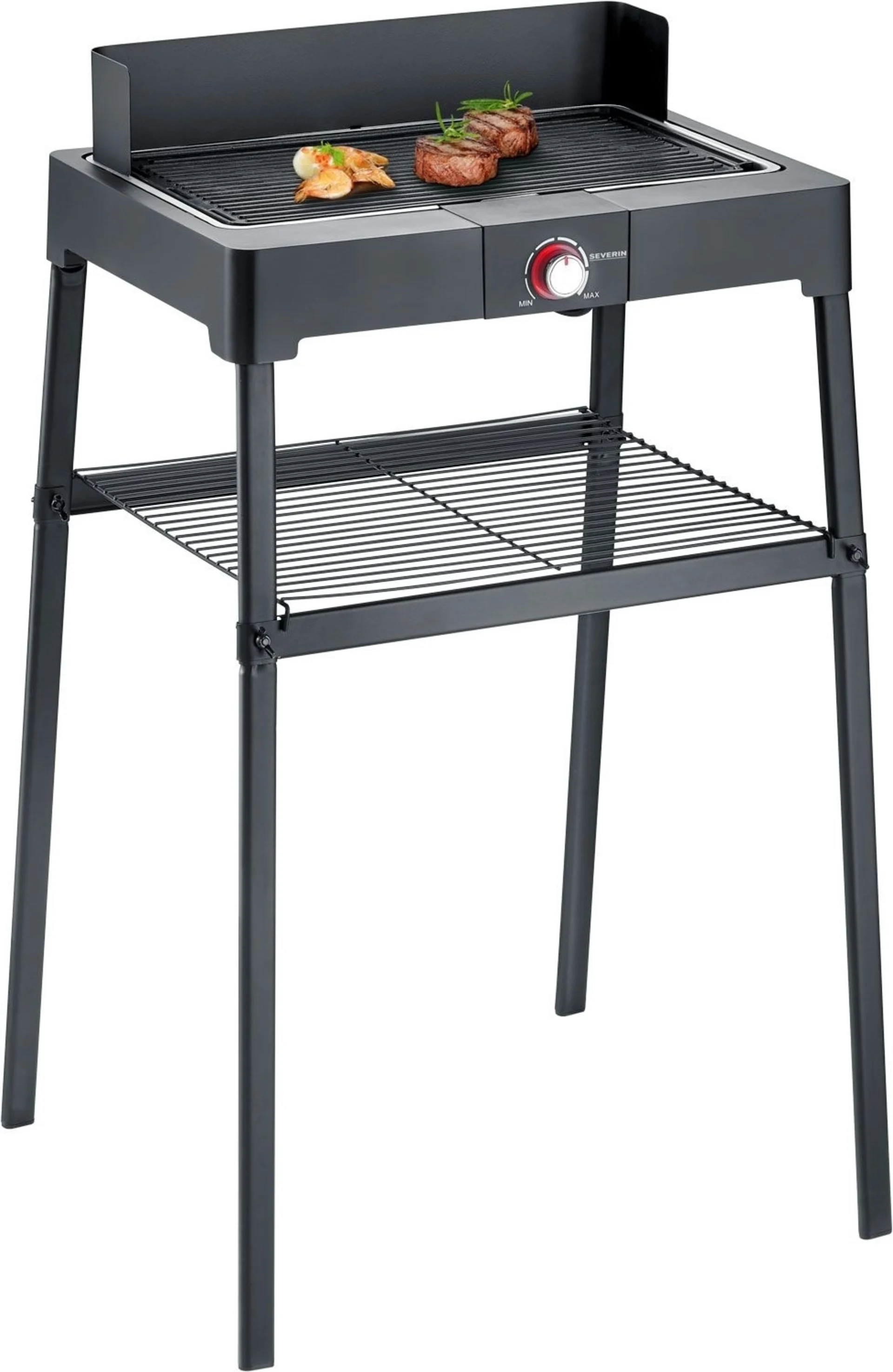 Severin Elektro Standgrill mit Grillplatte