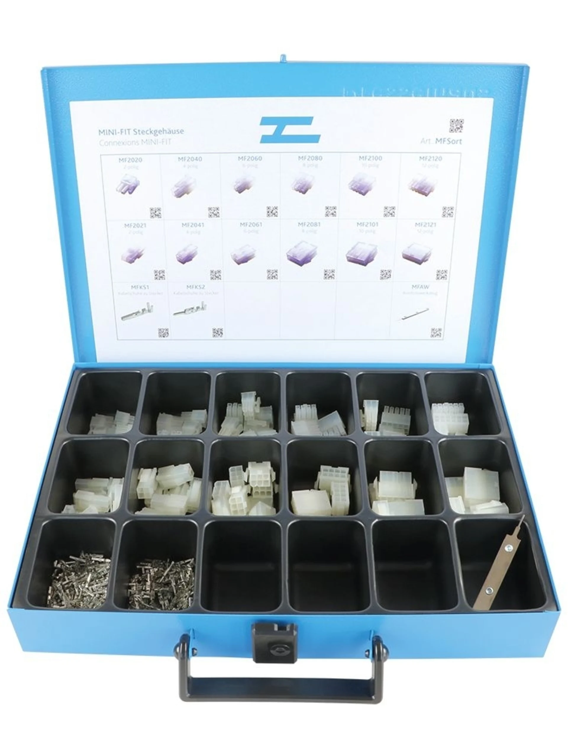 Molex - Assortiment de boîtiers enfichables MINI FIT Molex - Assortiment de boîtiers enfichables MINI FIT