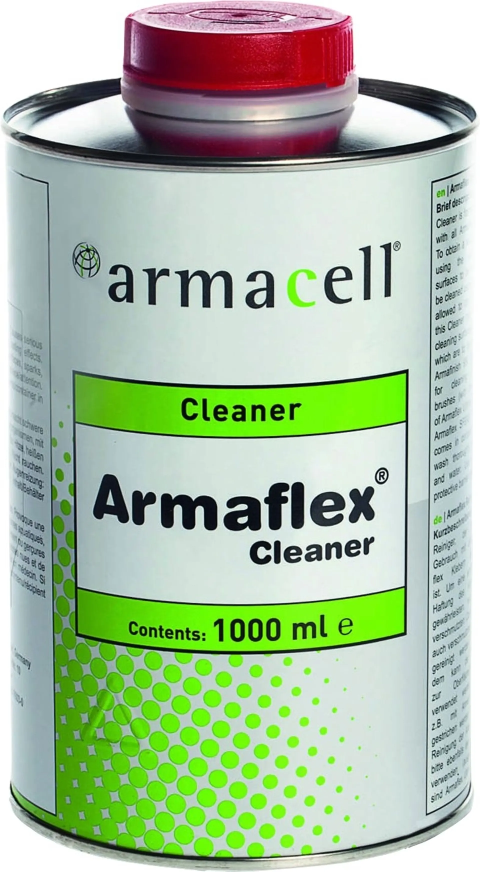 Nettoyant pour surfaces Armacell ArmaFlex, 1 litre Nettoyant pour surfaces Armacell ArmaFlex, 1 litre