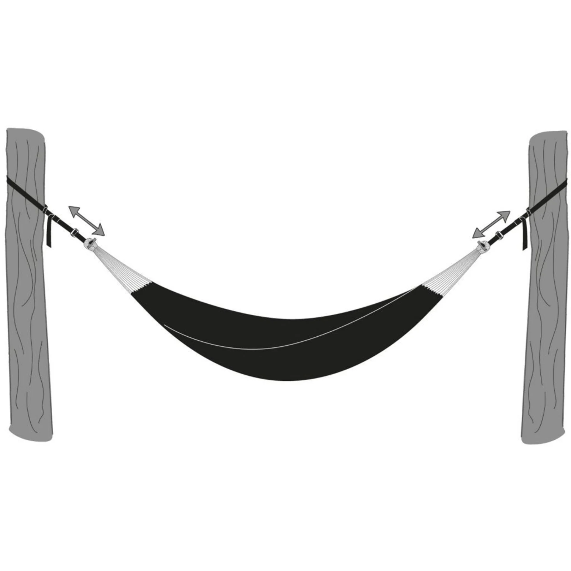 Amazonas T-Strap sangle de fixation set de 2 pièces