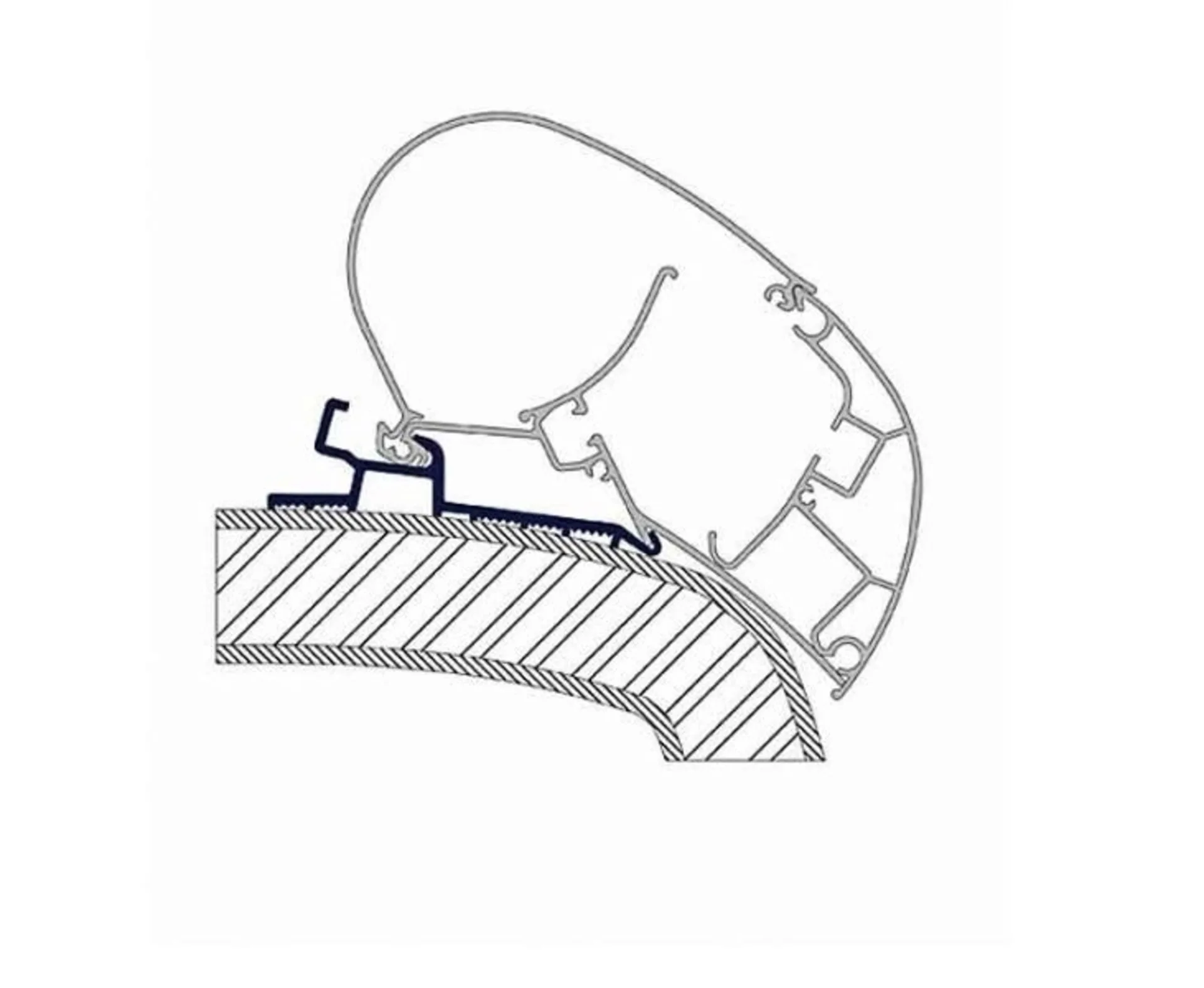 Adapter Hymer SX 5,00m