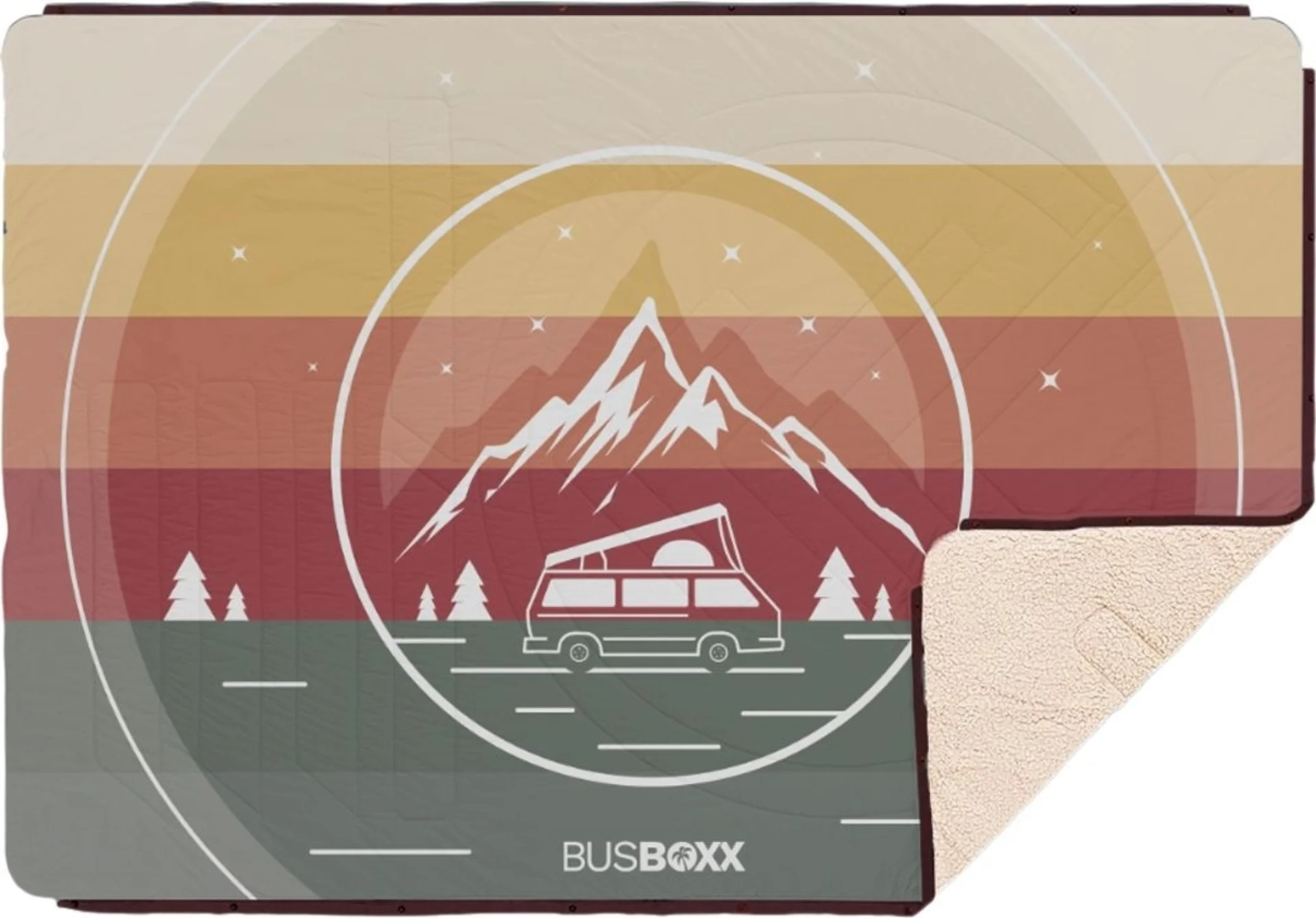 BusBoxx Voited CloudTouch 4 en 1 – Couverture de camping BusBoxx BusBoxx Voited CloudTouch 4 en 1 – Couverture de camping BusBoxx