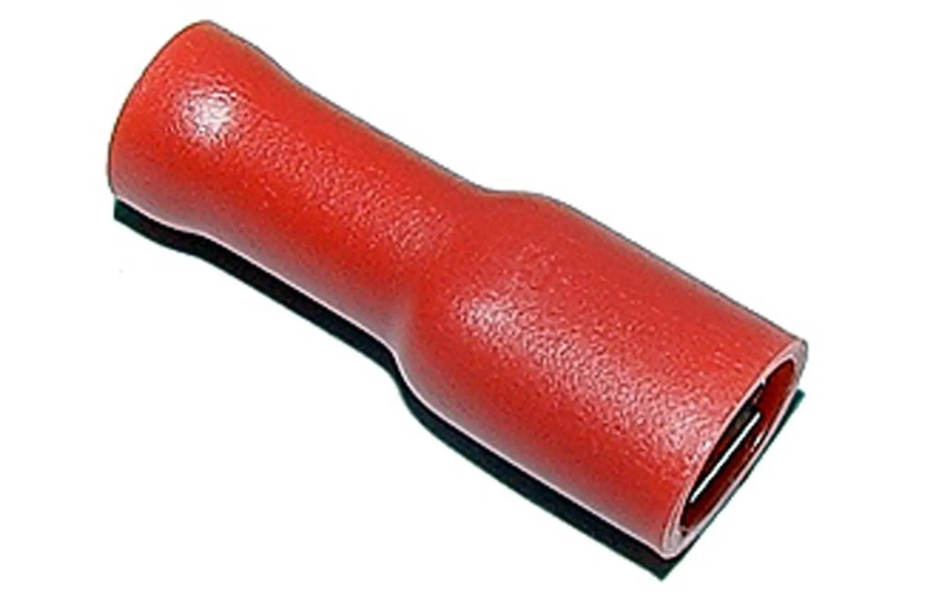 Flachsteckhülse rot, vollisoliert 4.8mm