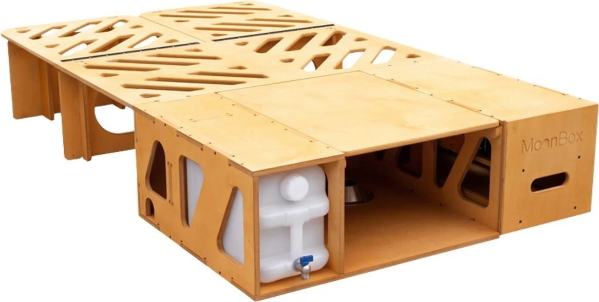 Moonbox Campingbox 111 Modify, adaptée au Minivan, couleur naturelle