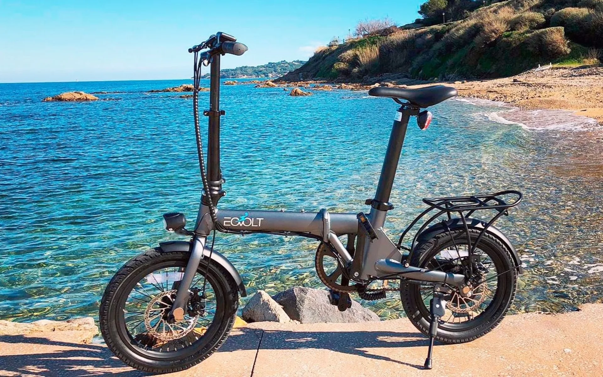 Eovolt City Anthracite Vélo électrique pliable