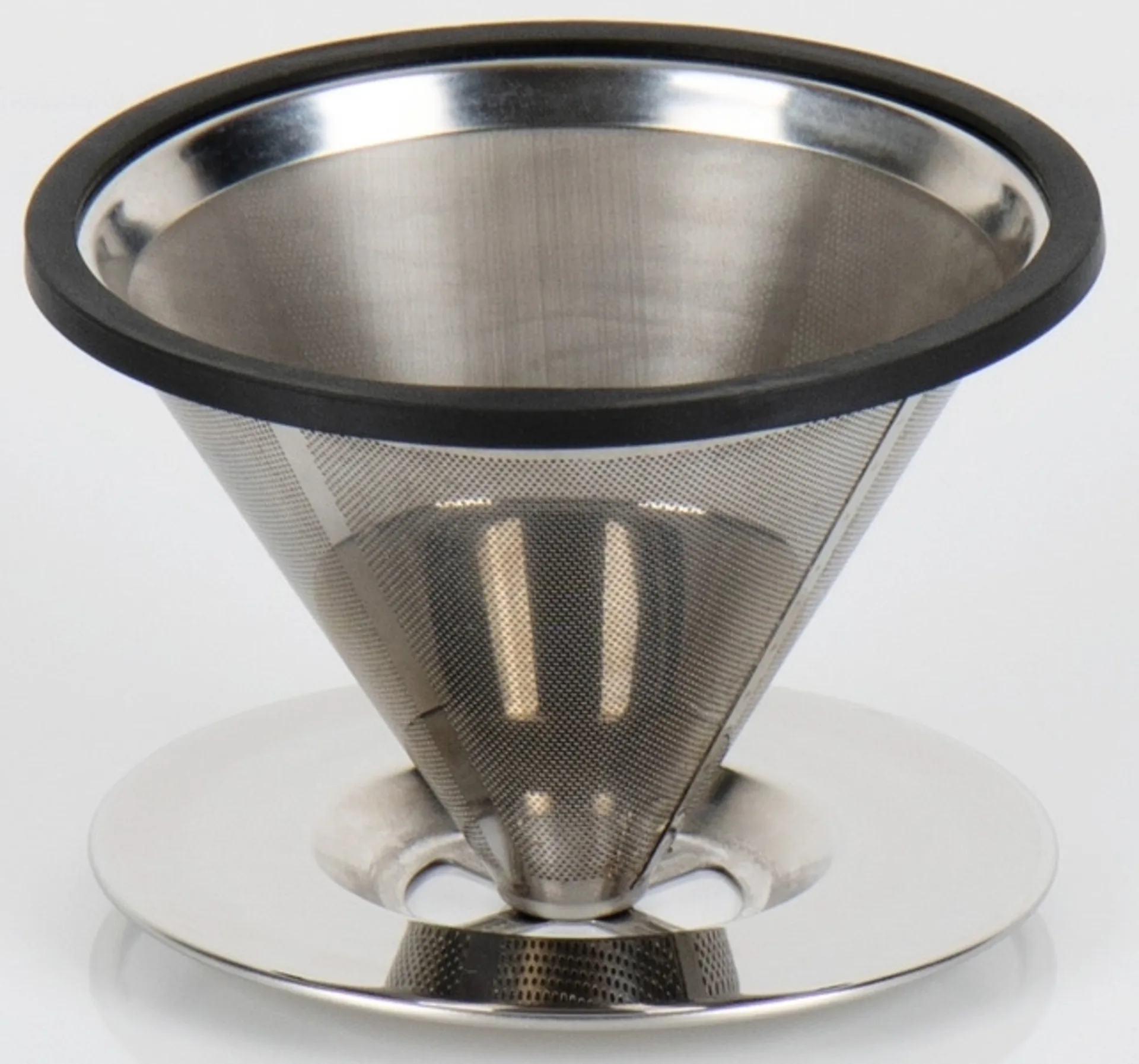 Filtre à café en acier inoxydable pour 2 tasses