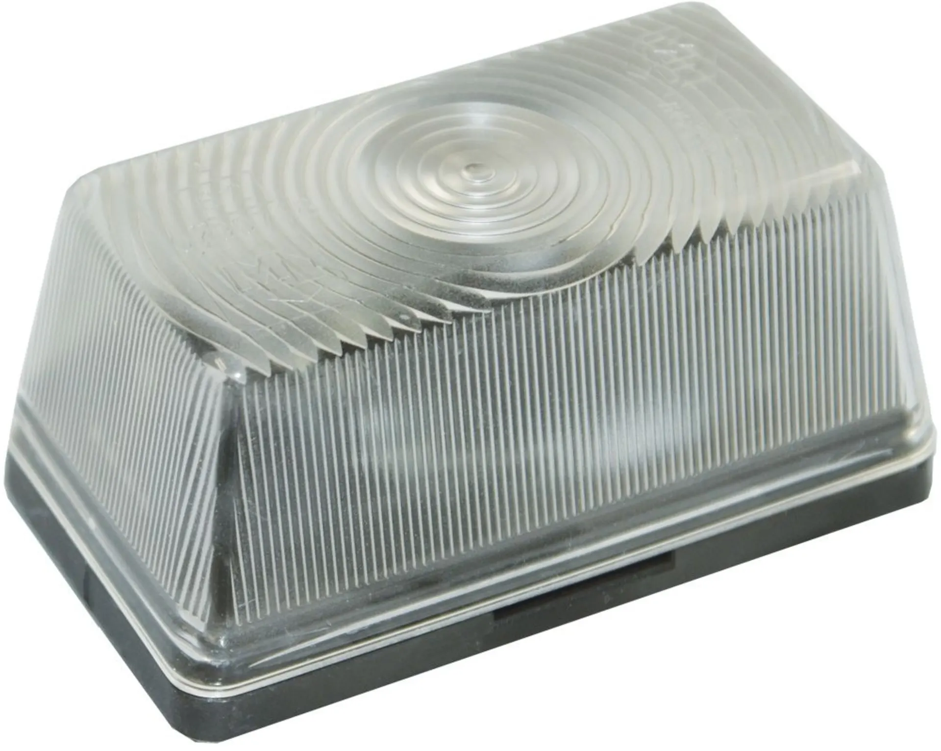 ML - Positionsleuchte Aufbau weiss 84x48mm, ohne Rückstrahler