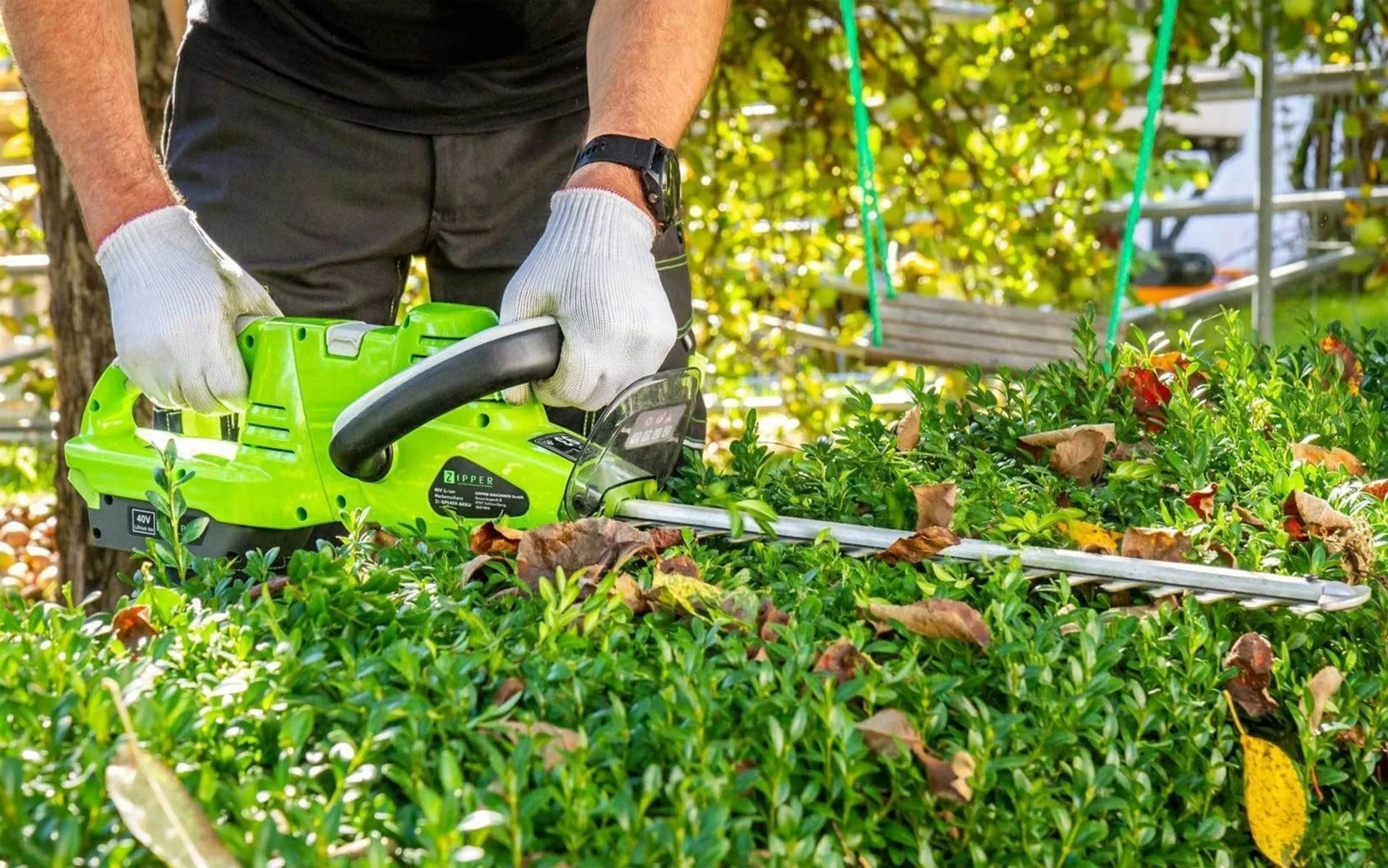 Zipper ZI-GPS40V-AKKU Kit d'entretien de jardin (incl. batterie