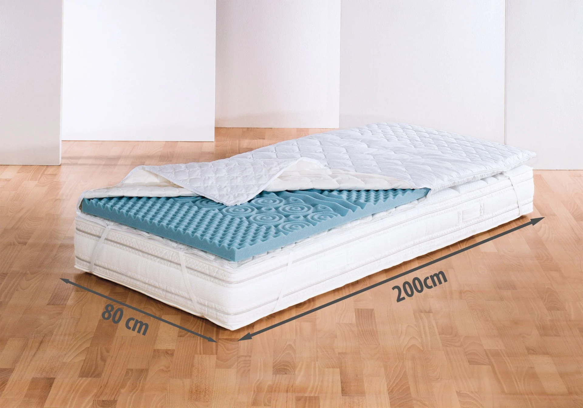 Berger surmatelas en mousse froide 7 zones 80x200