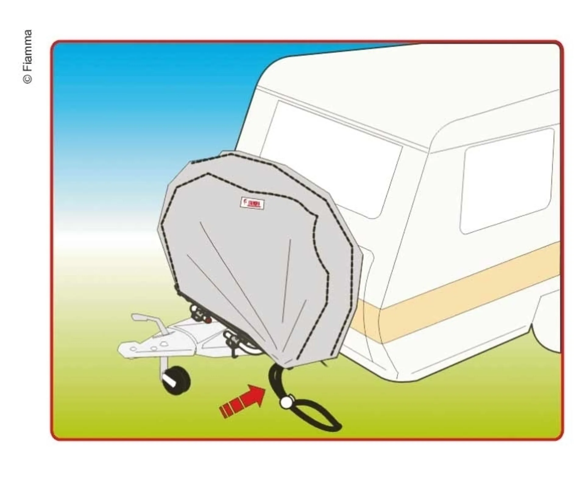 Fahrradhülle Bike Cover Caravan für 2 Fahrräder Fahrradhülle Bike Cover Caravan für 2 Fahrräder