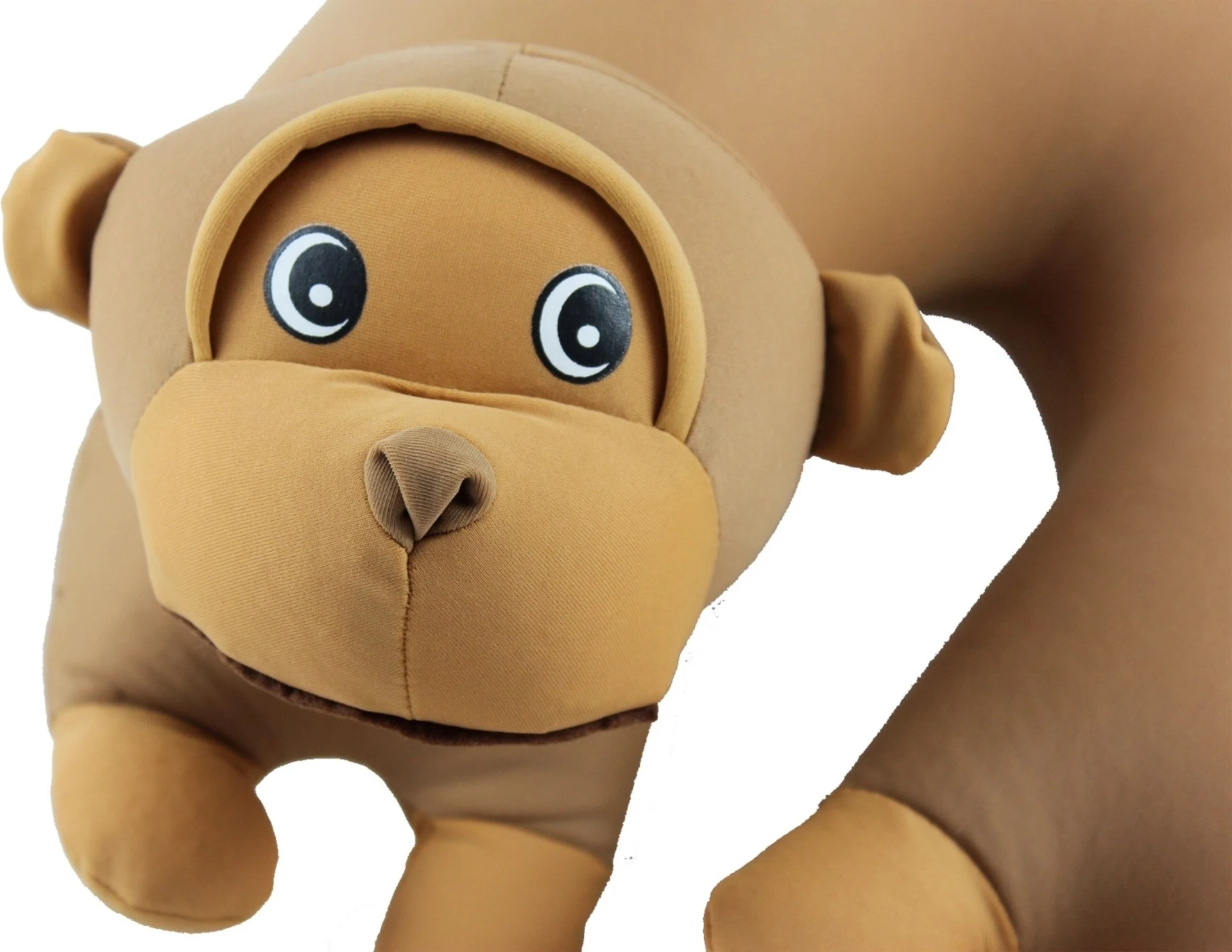Oreiller de voyage pour enfants « Cuddlebug » en forme de singe