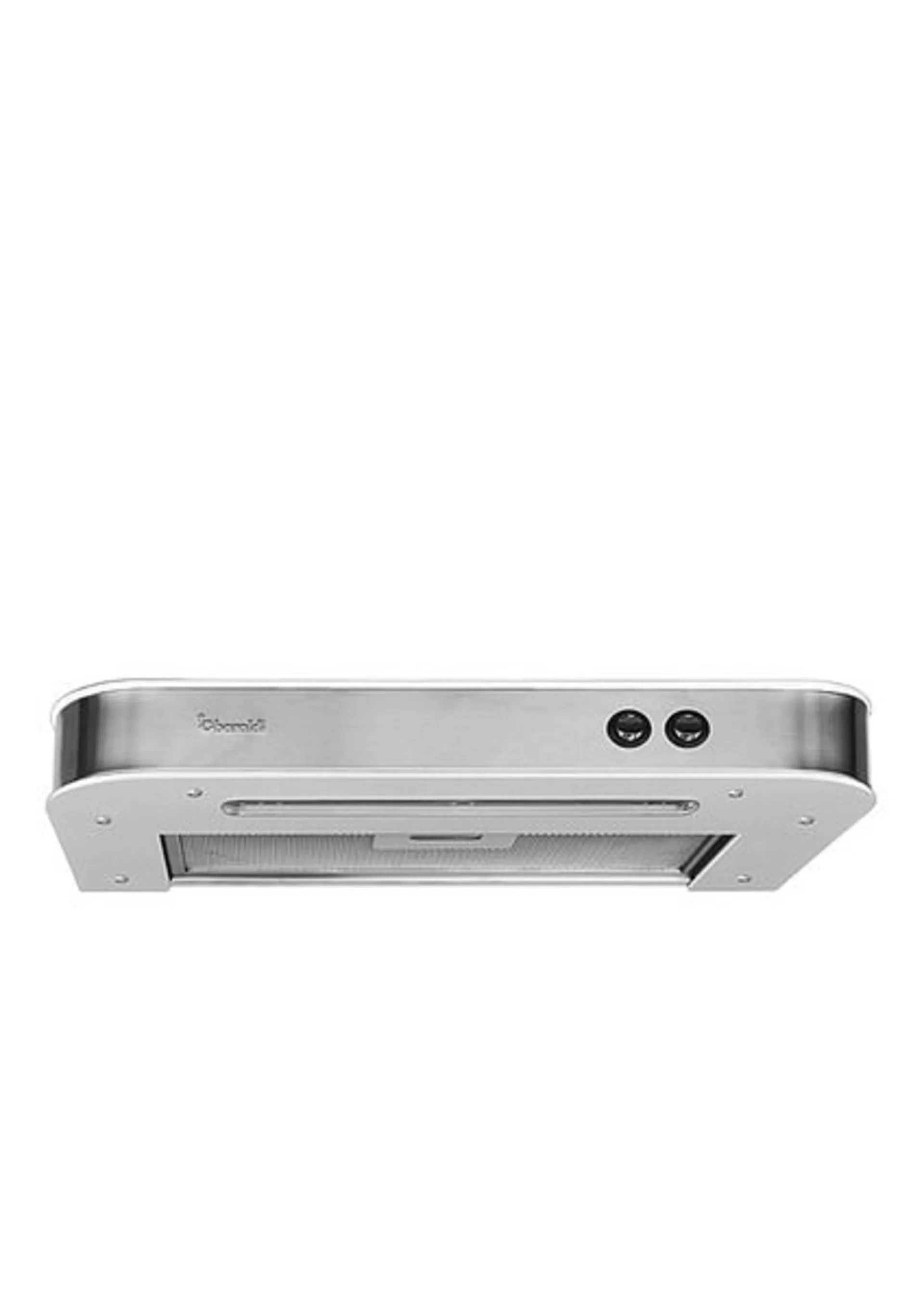 12V Dunstabzugshaube in Weiss mit Inox und Aluminium-Optik
