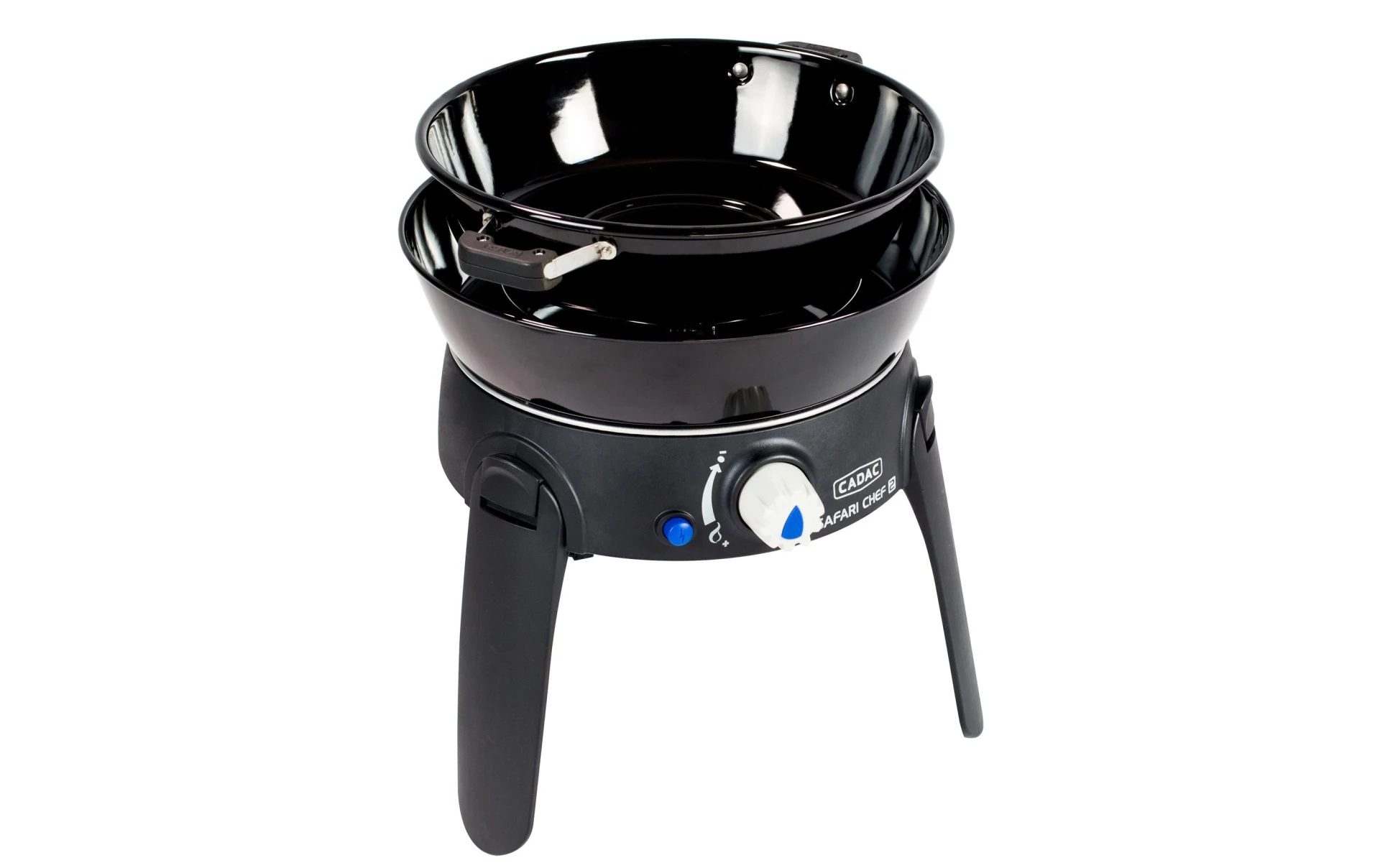 Gasgrill Safari Chef 2 BBQ/WOK, 50mbar, Ø30cm, Pie