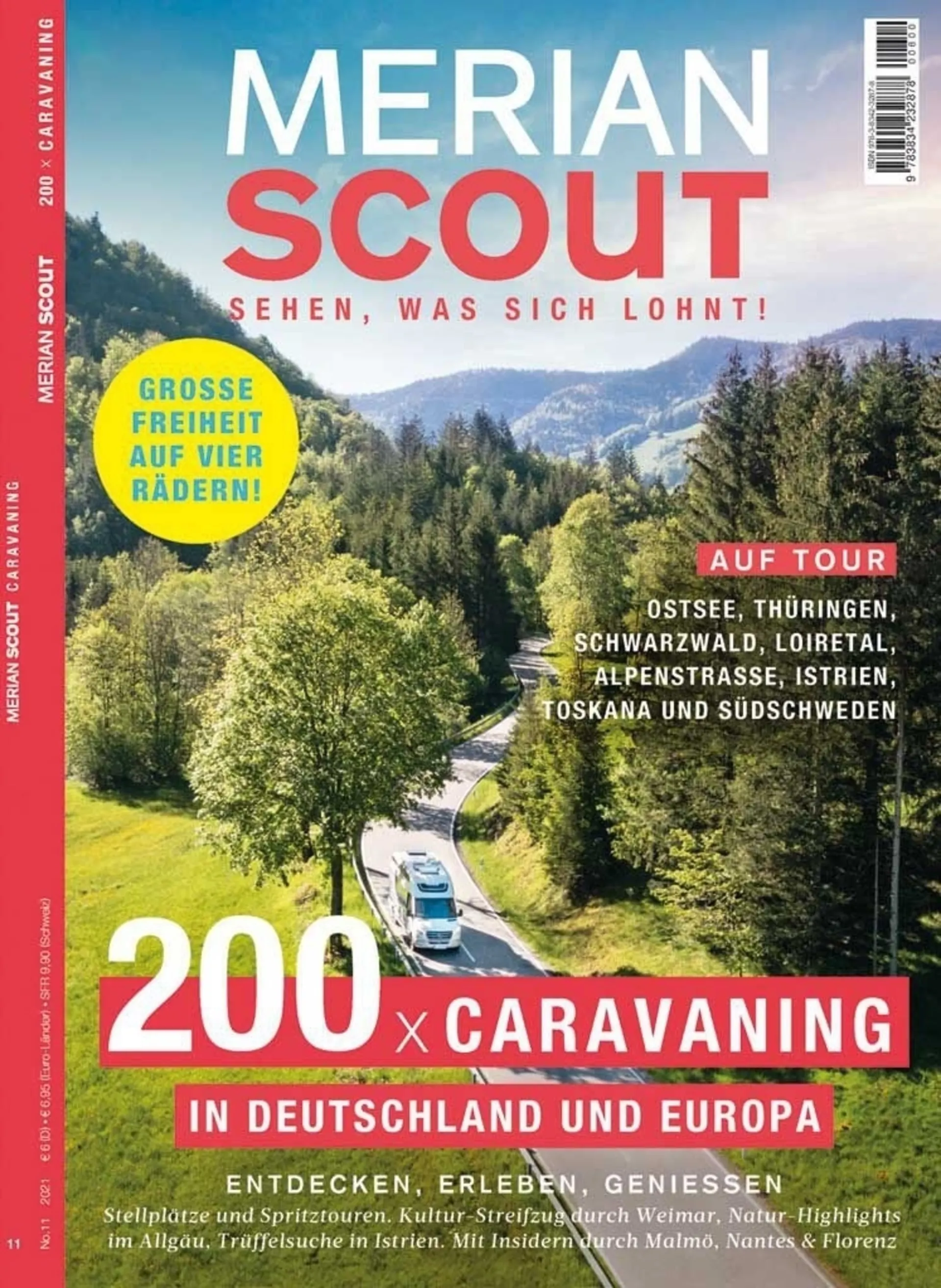 Merian Scout Caravaning in Europa