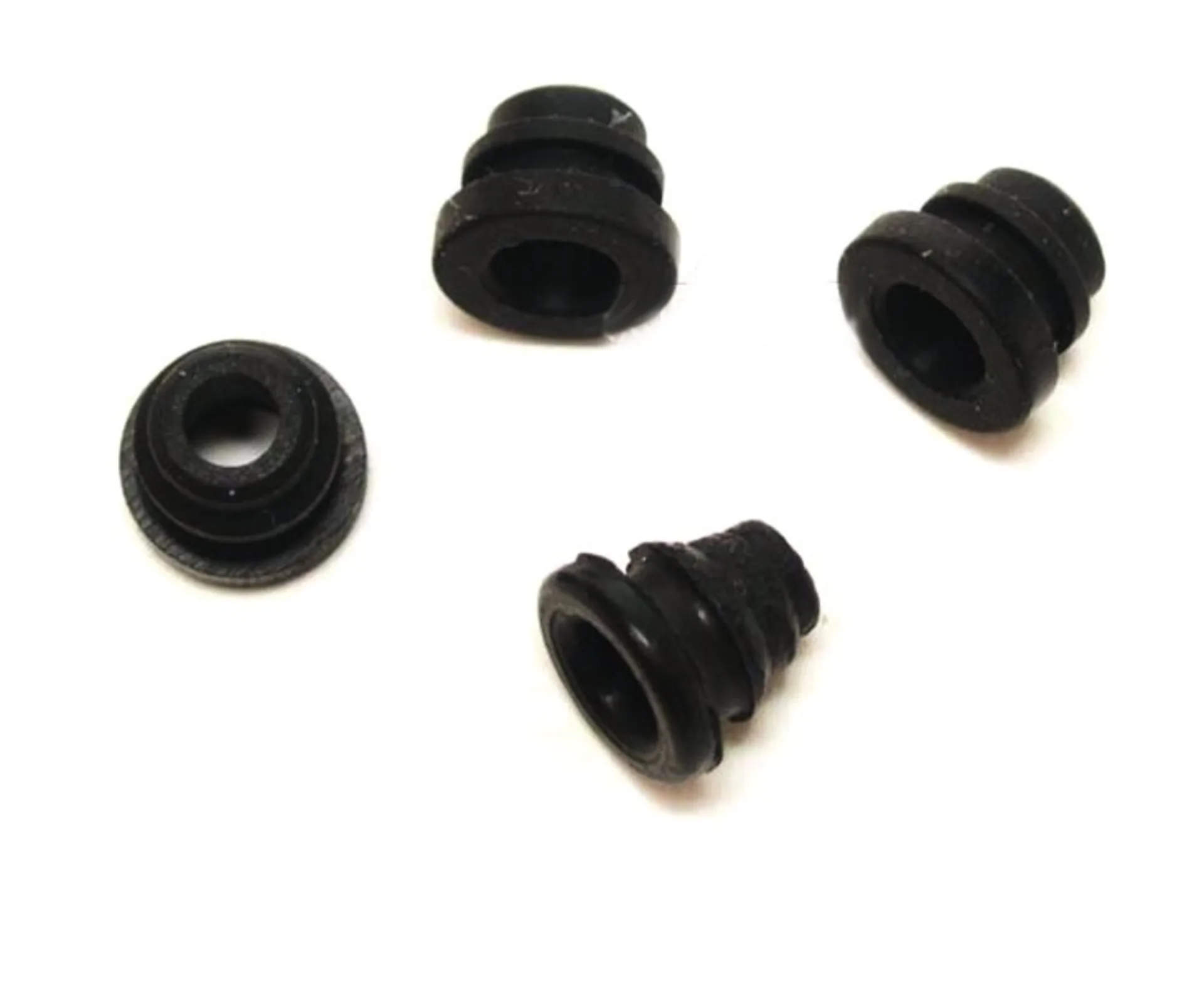 Haltestopfen - Schwarz - 4er Set