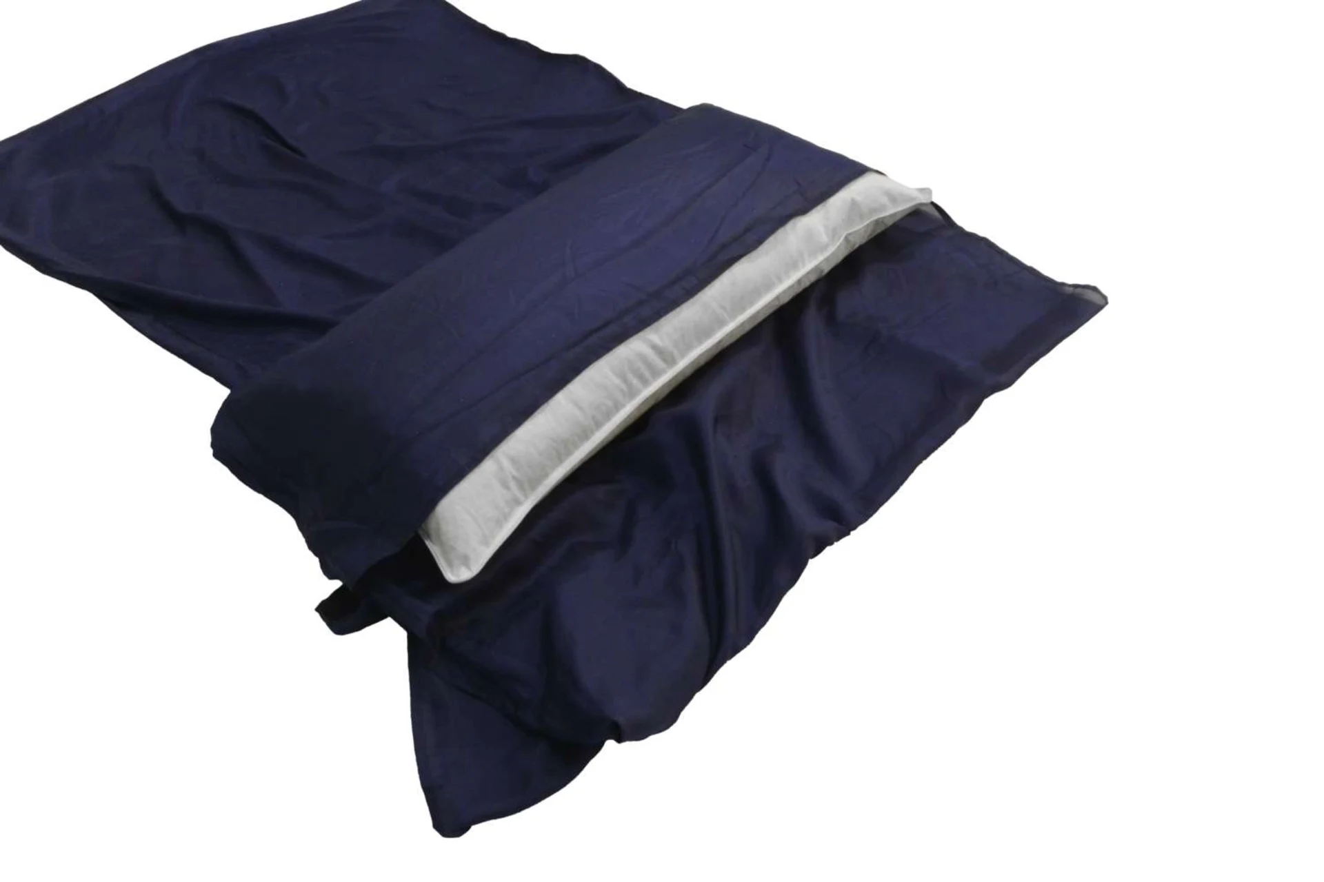 Origin Outdoors - Doublure de sac de couchage en soie, bleu roi Origin Outdoors - Doublure de sac de couchage en soie, bleu roi