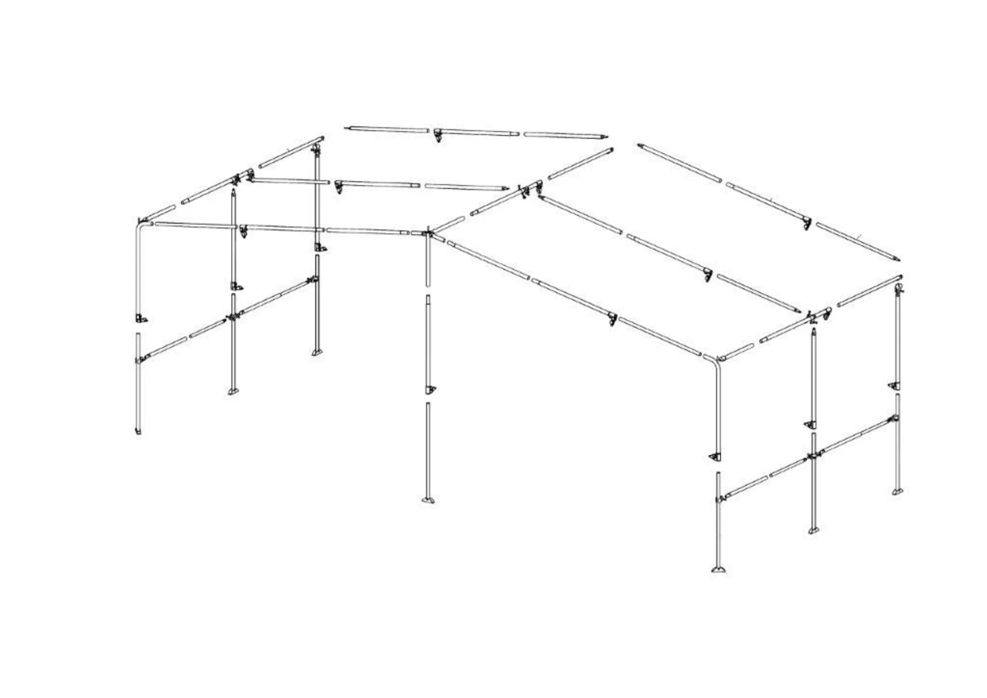 Parasol HD 14 1002-1025 Brand-Vorzelt