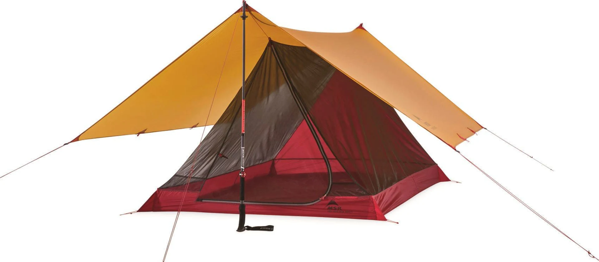 MSR V2 Thru-Hiker Mesh House Rucksackzelt für 3 Personen