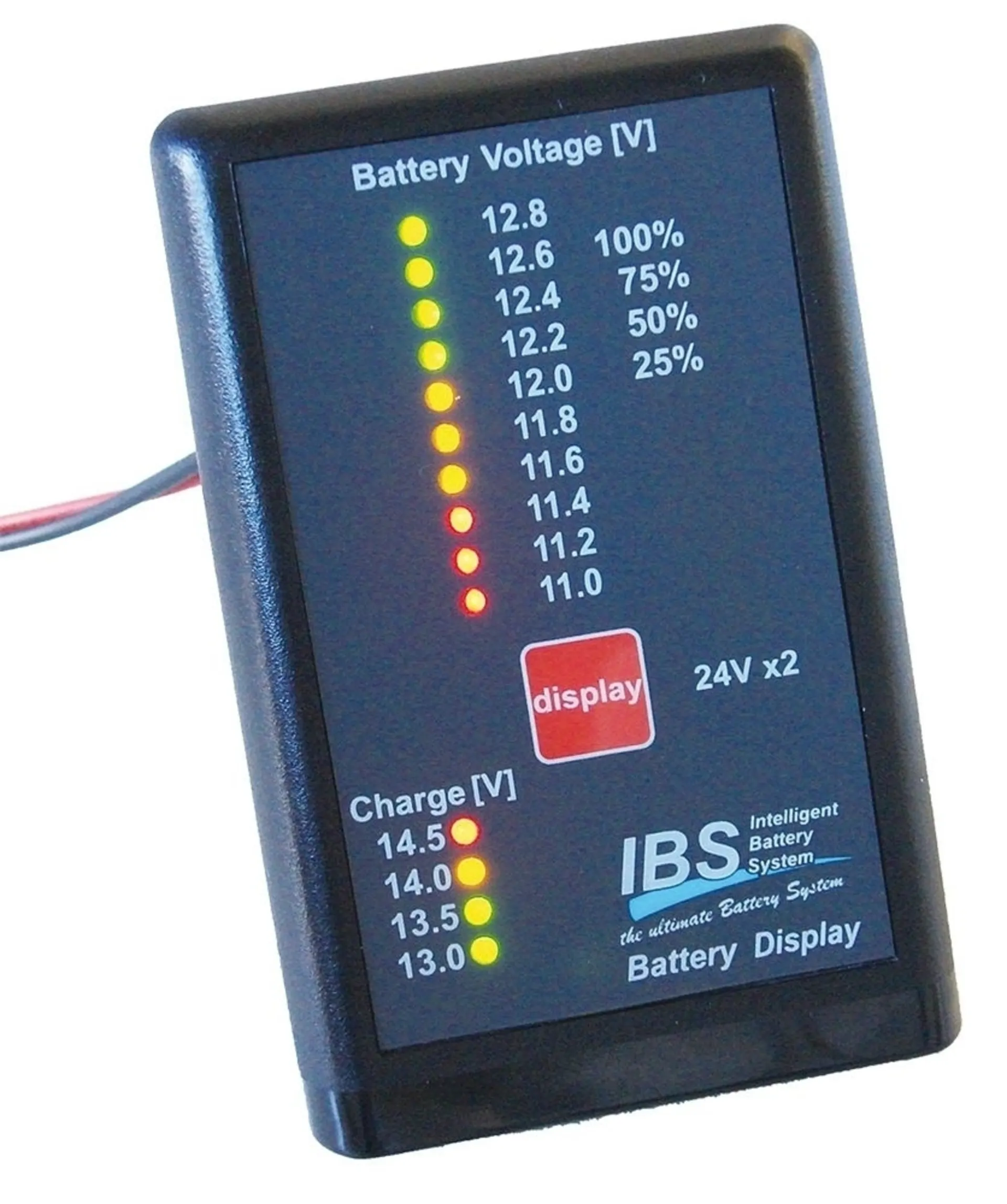 Batterie-Ladestandsanzeige 12V mit Unterspannungsalarm